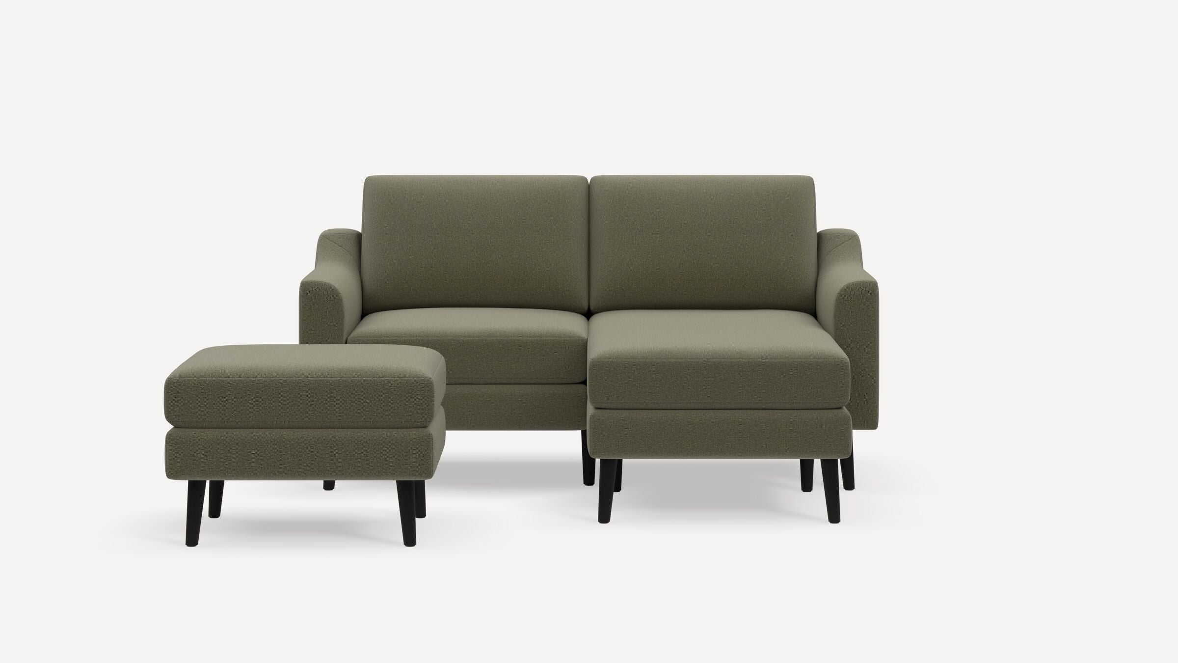 Nomad Plus Loveseat with Chaise and Ottoman