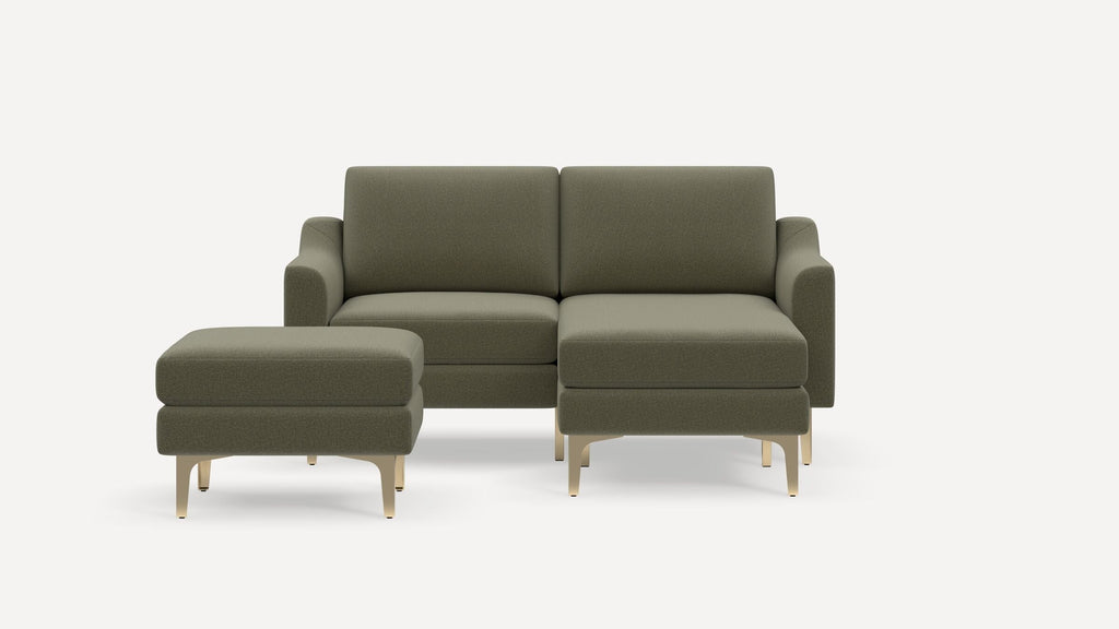 Nomad Plus Loveseat with Chaise and Ottoman