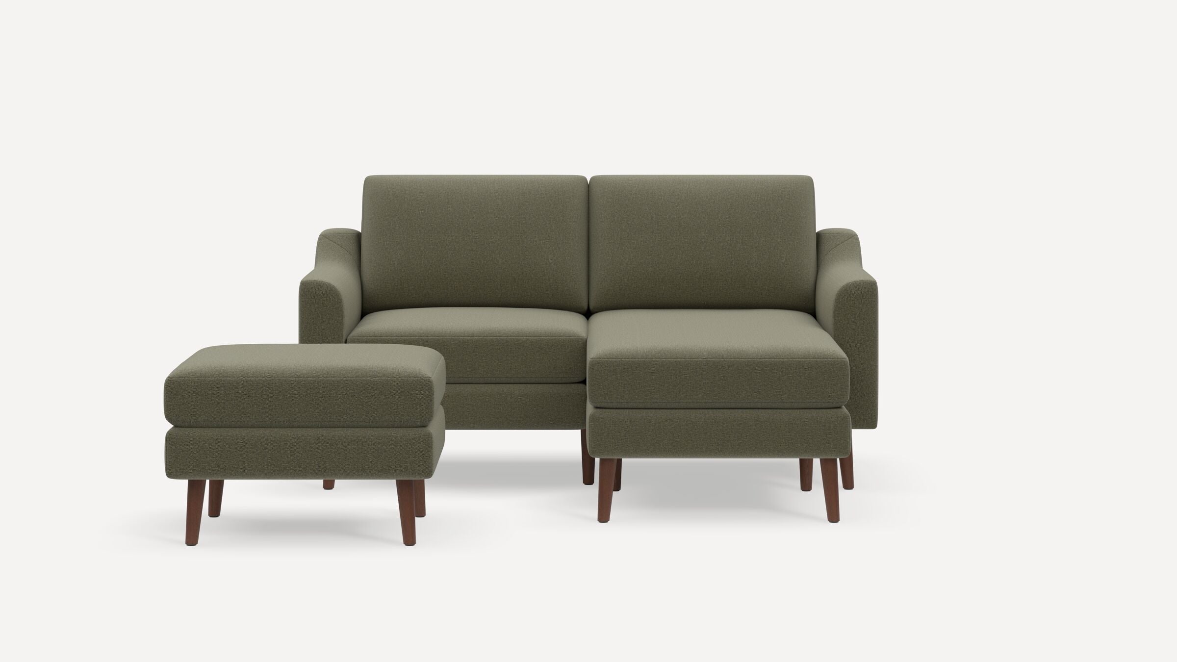 Nomad Plus Loveseat with Chaise and Ottoman