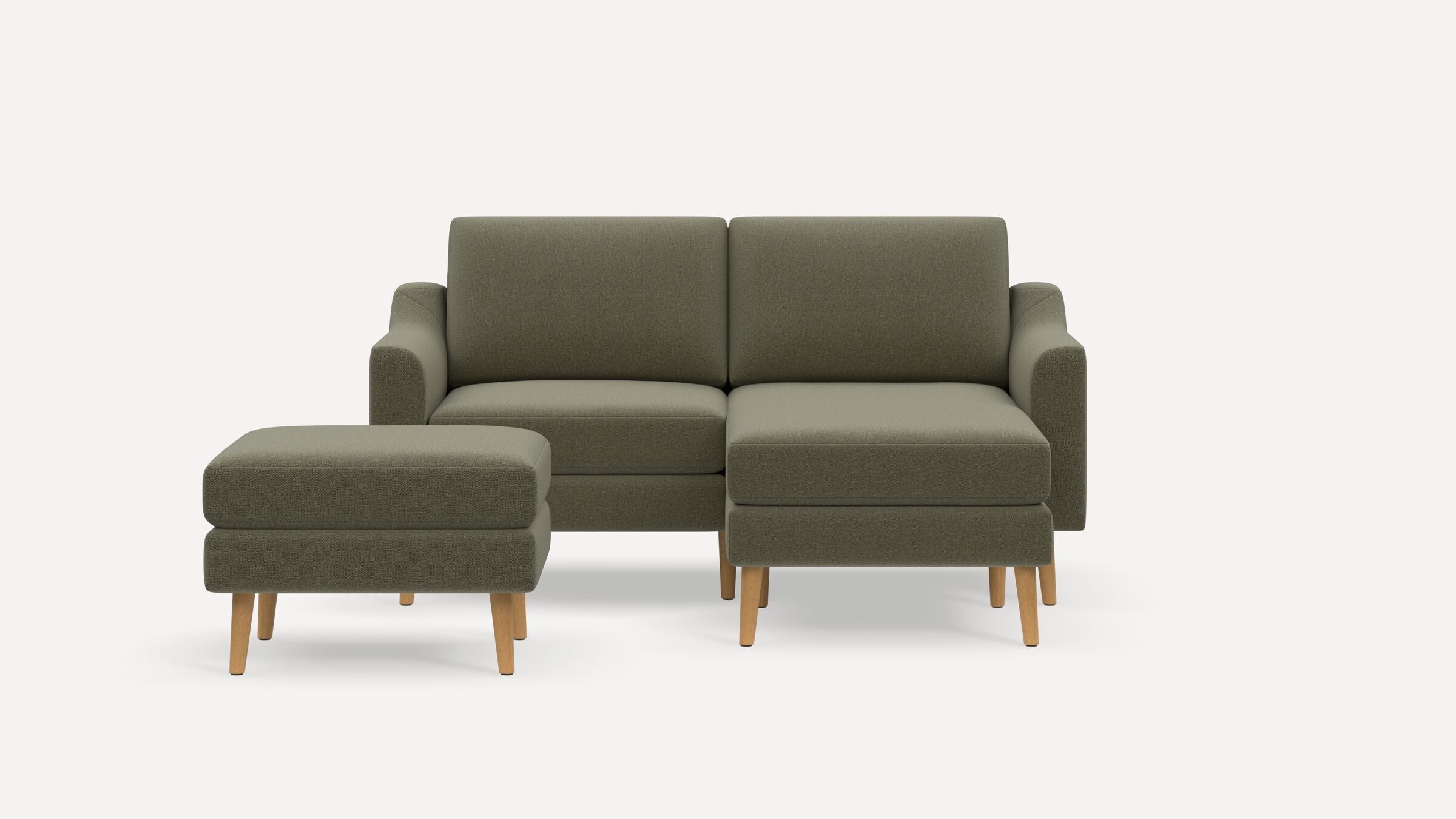 Nomad Plus Loveseat with Chaise and Ottoman