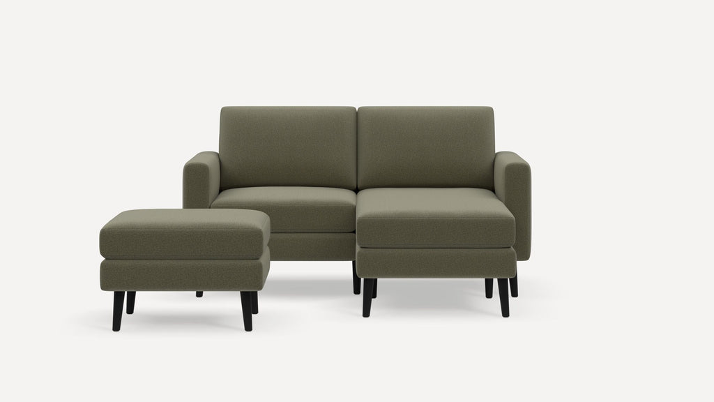 Nomad Plus Loveseat with Chaise and Ottoman