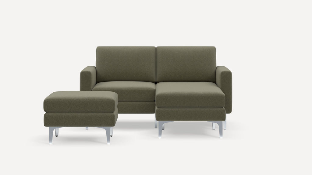 Nomad Plus Loveseat with Chaise and Ottoman