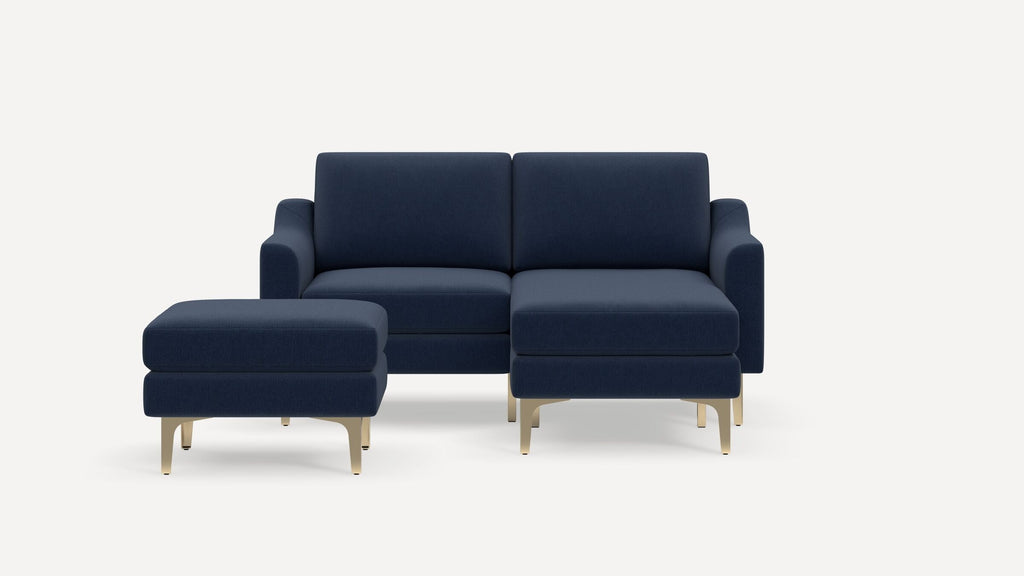 Nomad Plus Loveseat with Chaise and Ottoman