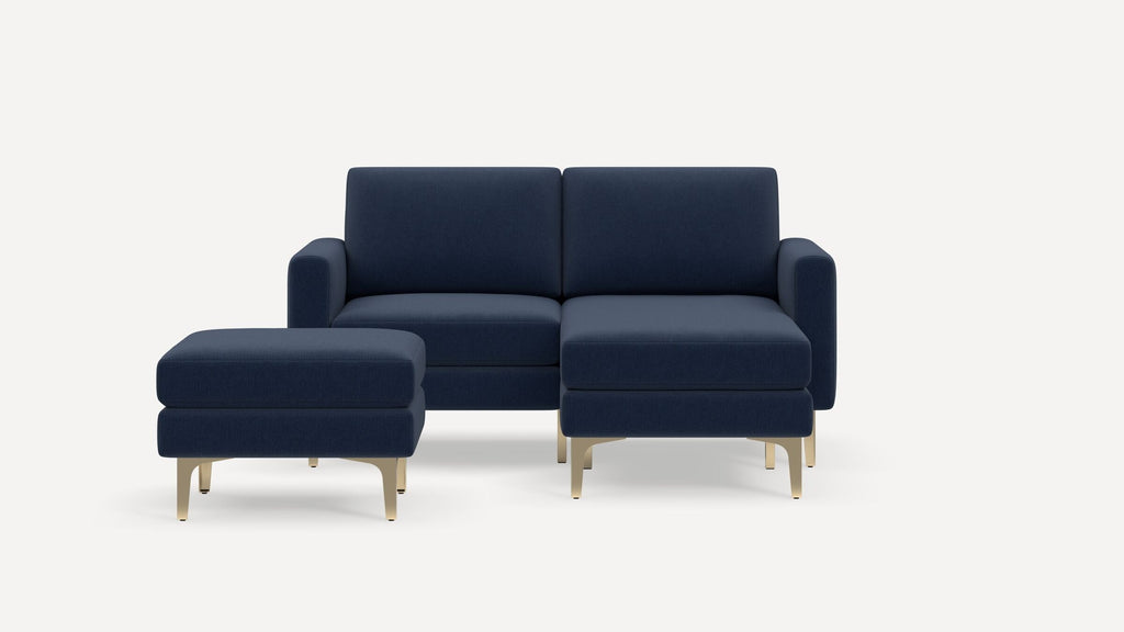 Nomad Plus Loveseat with Chaise and Ottoman