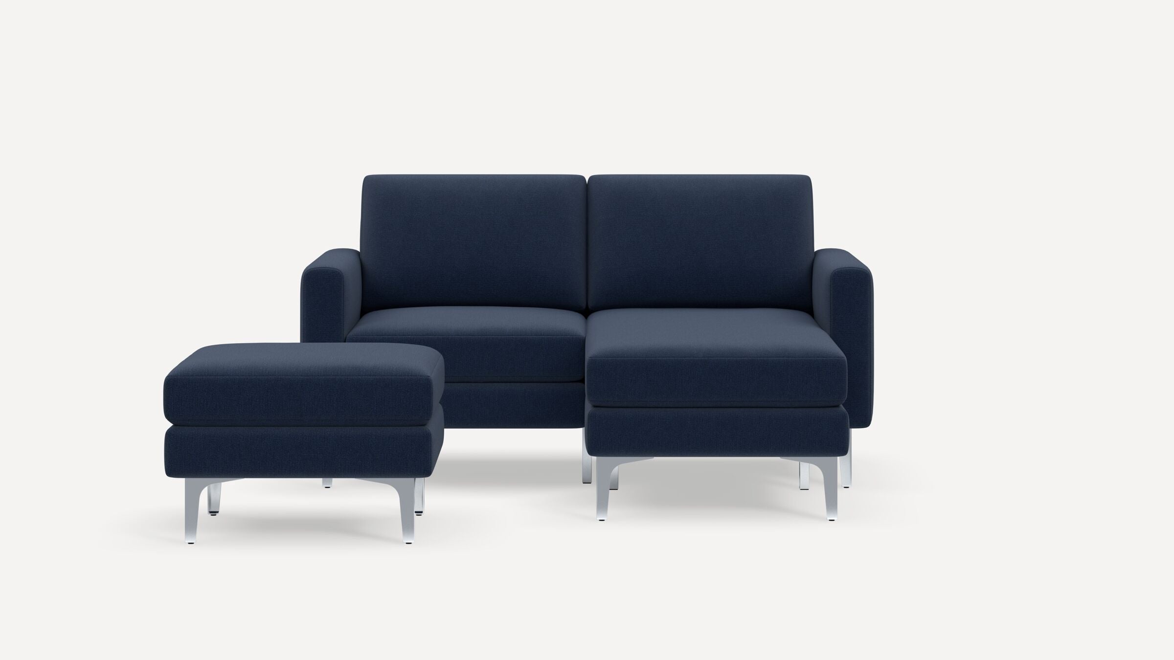 Nomad Plus Loveseat with Chaise and Ottoman