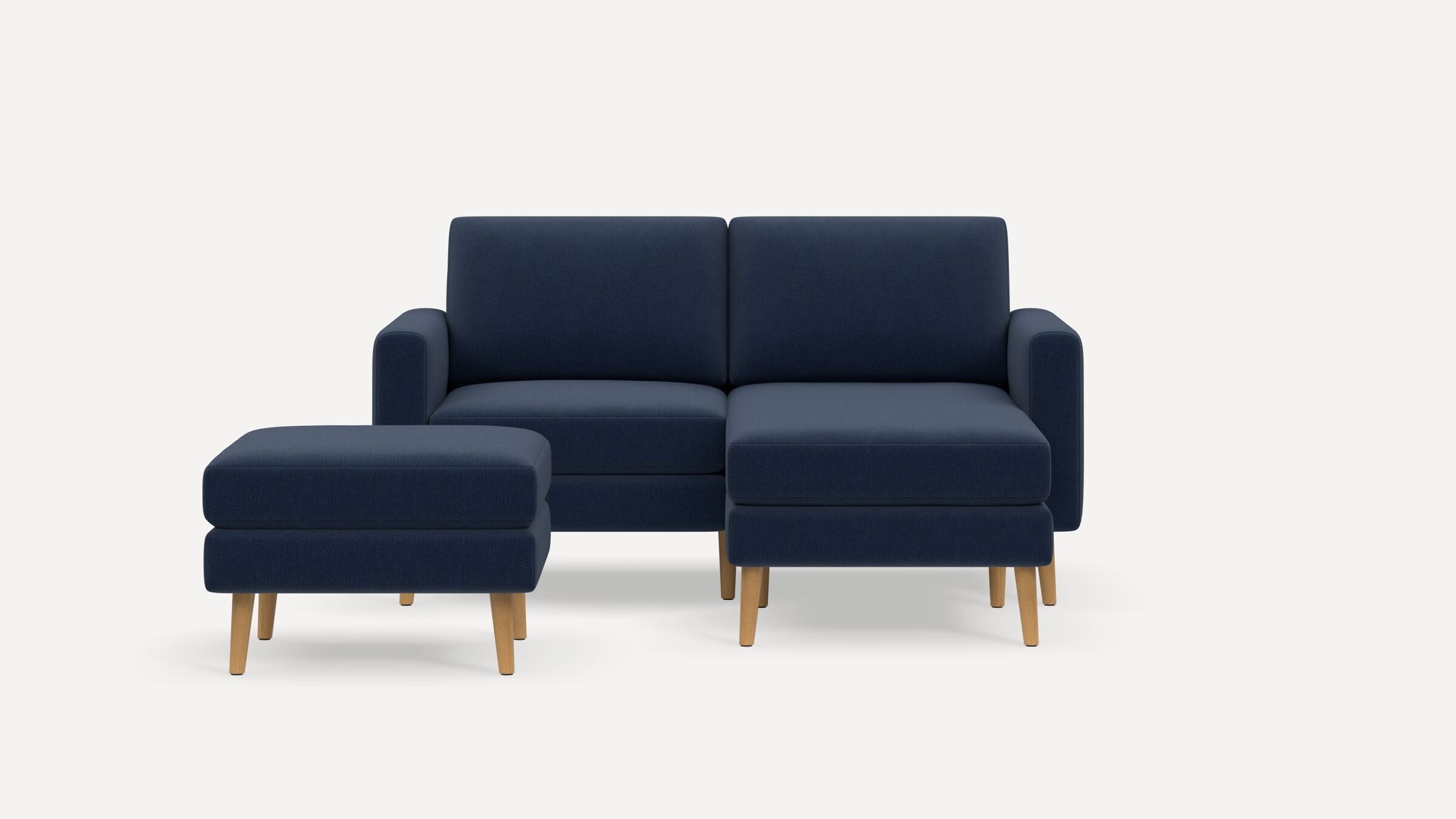 Nomad Plus Loveseat with Chaise and Ottoman