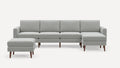 Nomad Plus King Sectional with Ottoman