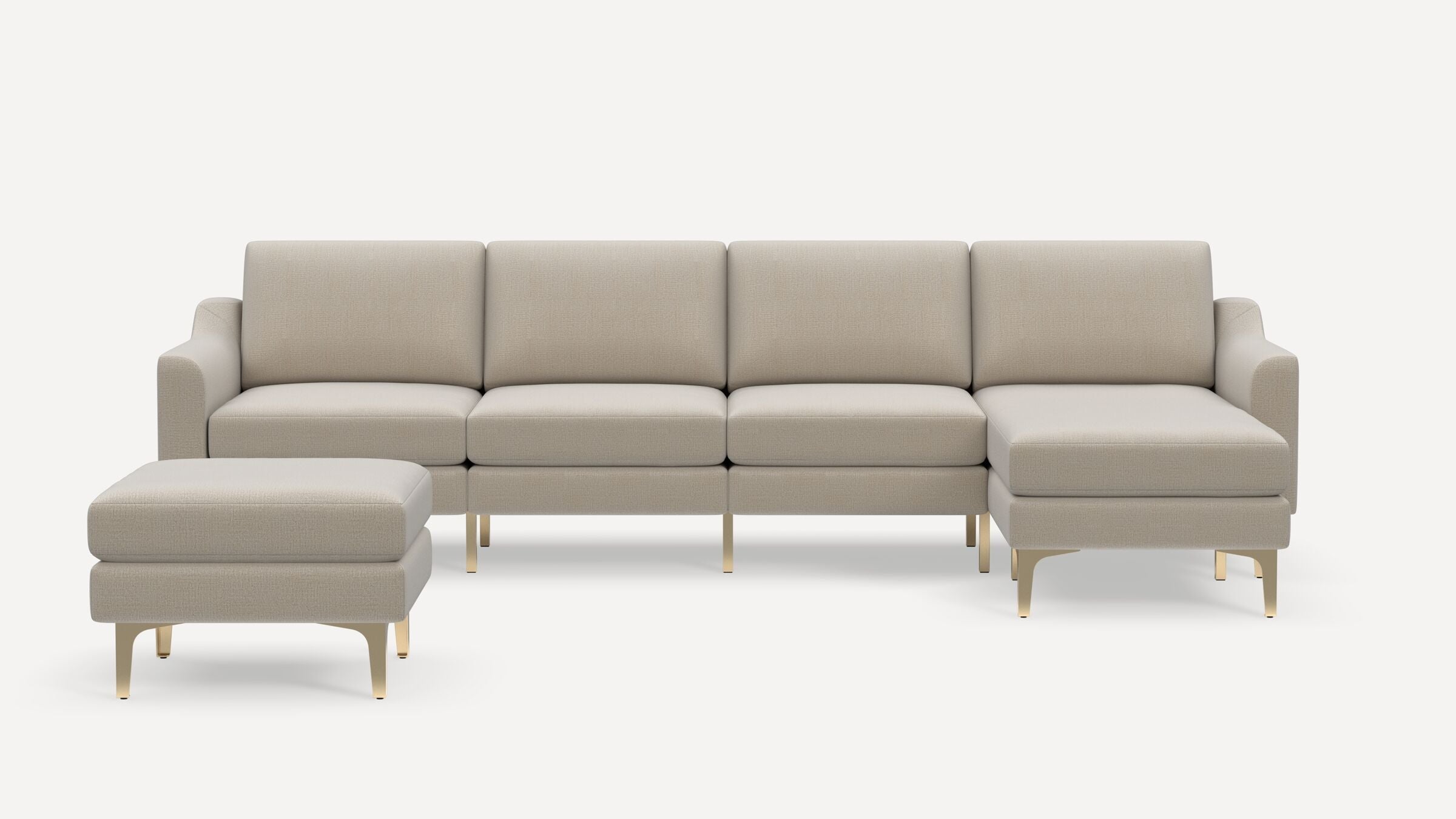 Nomad Plus King Sectional with Ottoman