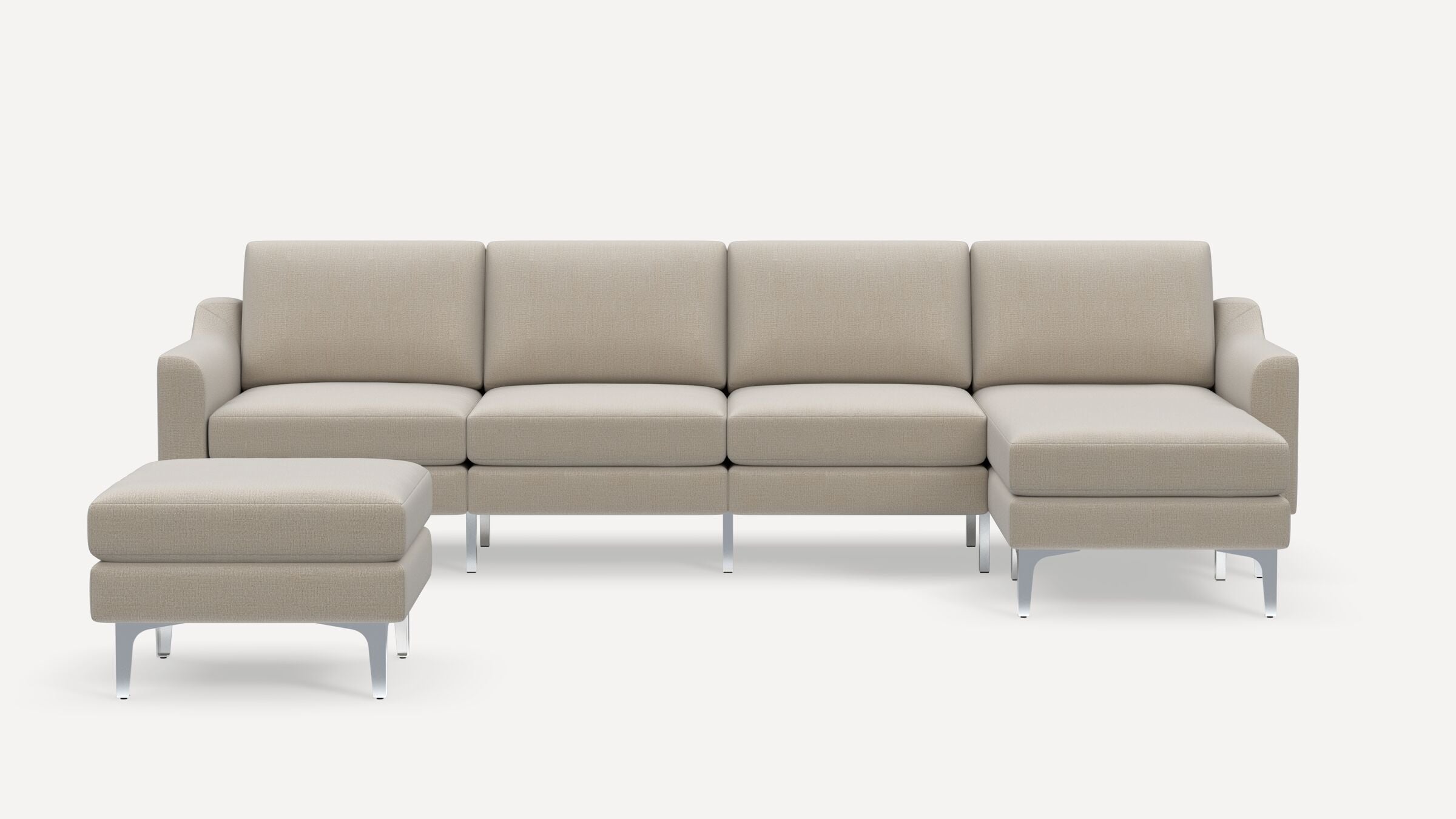 Nomad Plus King Sectional with Ottoman