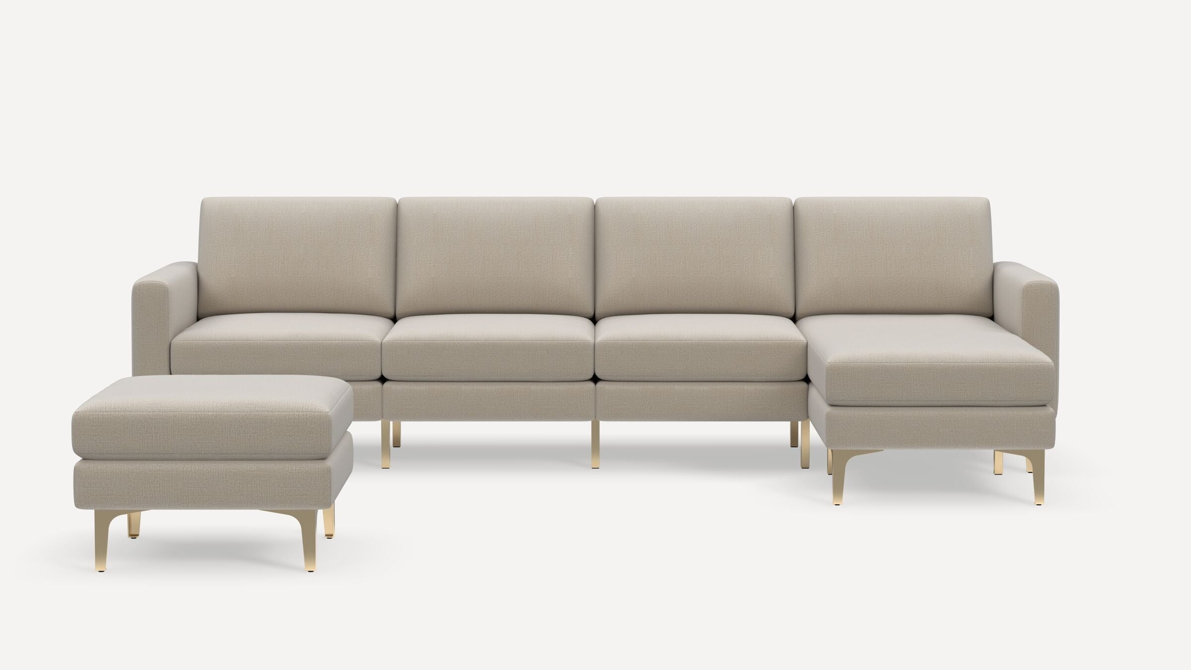 Nomad Plus King Sectional with Ottoman
