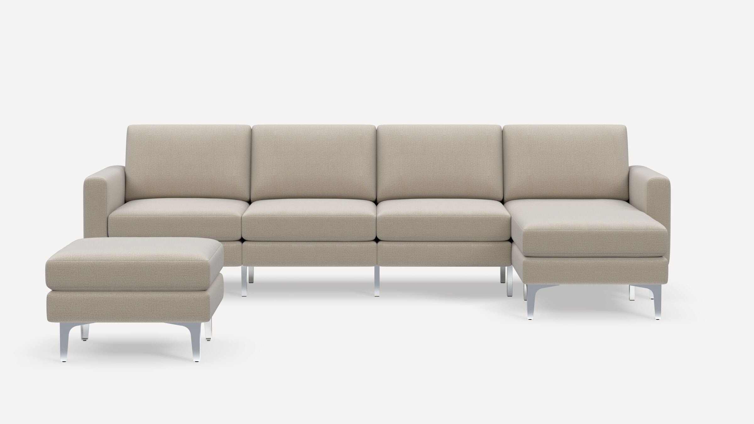 Nomad Plus King Sectional with Ottoman