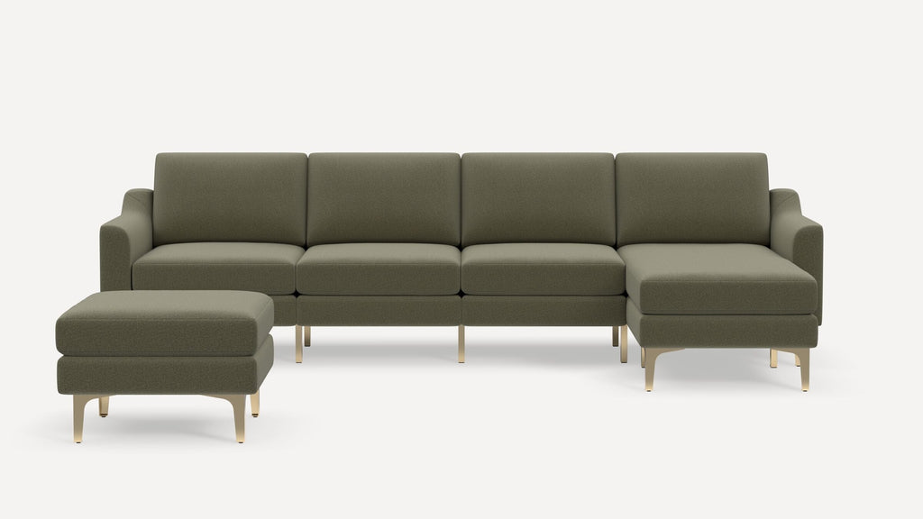 Nomad Plus King Sectional with Ottoman