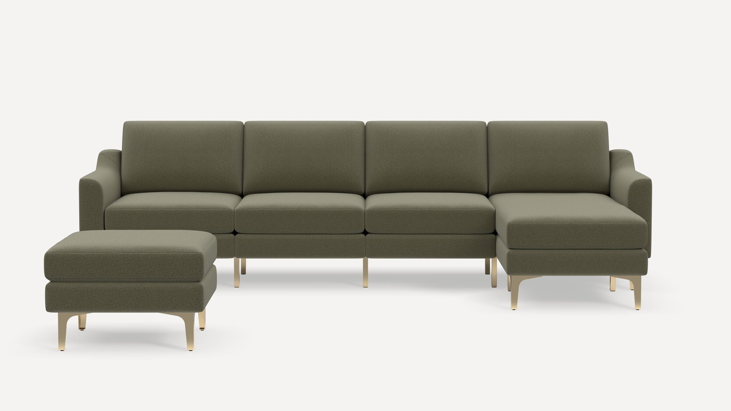 Nomad Plus King Sectional with Ottoman