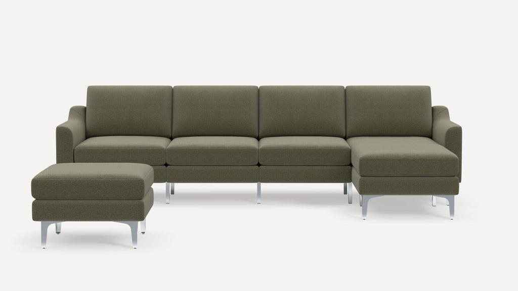 Nomad Plus King Sectional with Ottoman