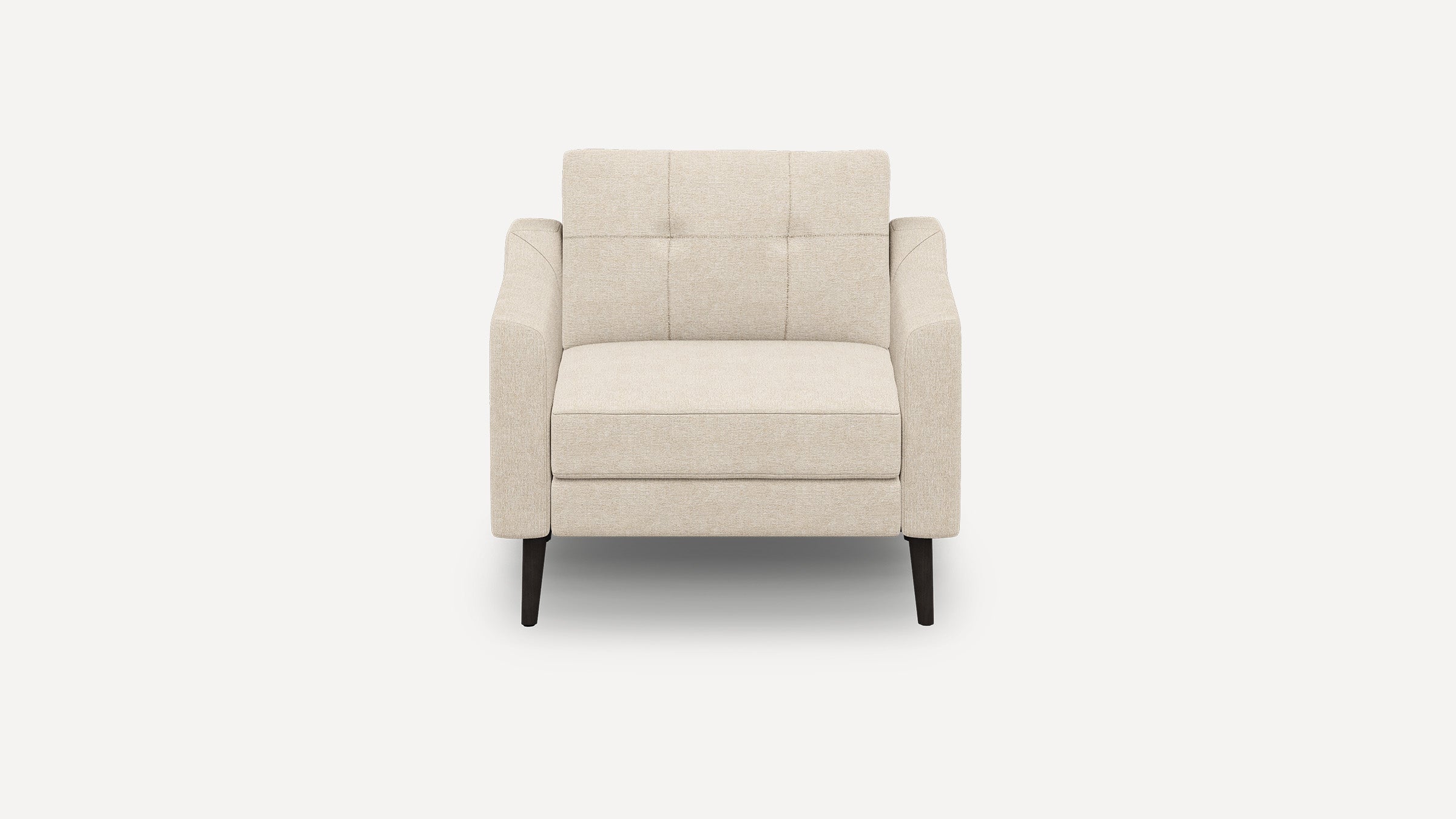 Nomad Plus Armchair - Georgia Clay - Performance Chenille / Ebony - Wood / Slope Arm