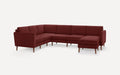 ZZZ-Nomad 6-Seat Corner Sectional with Chaise