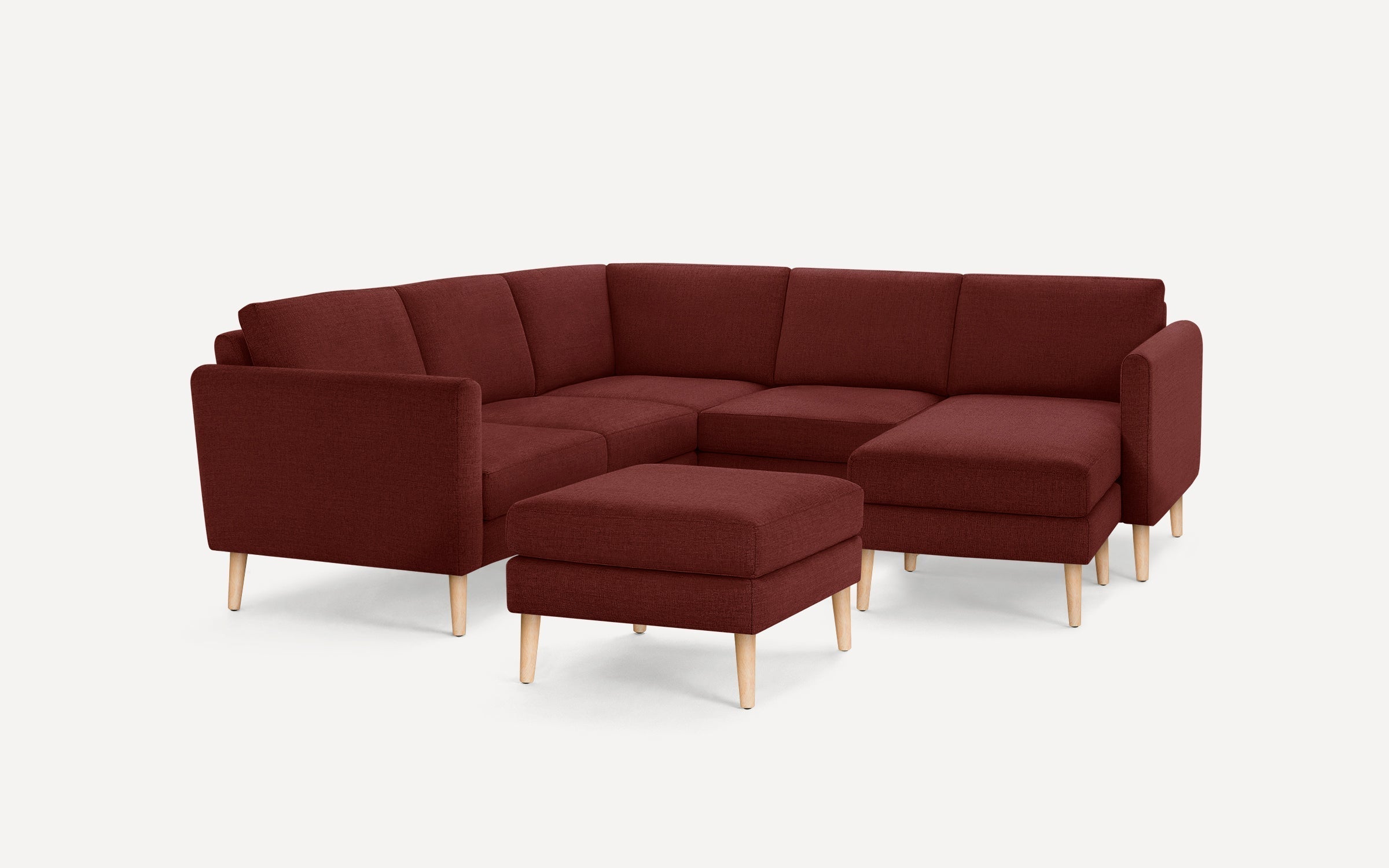 Nomad 5-Seat Corner Sectional with Chaise and Ottoman