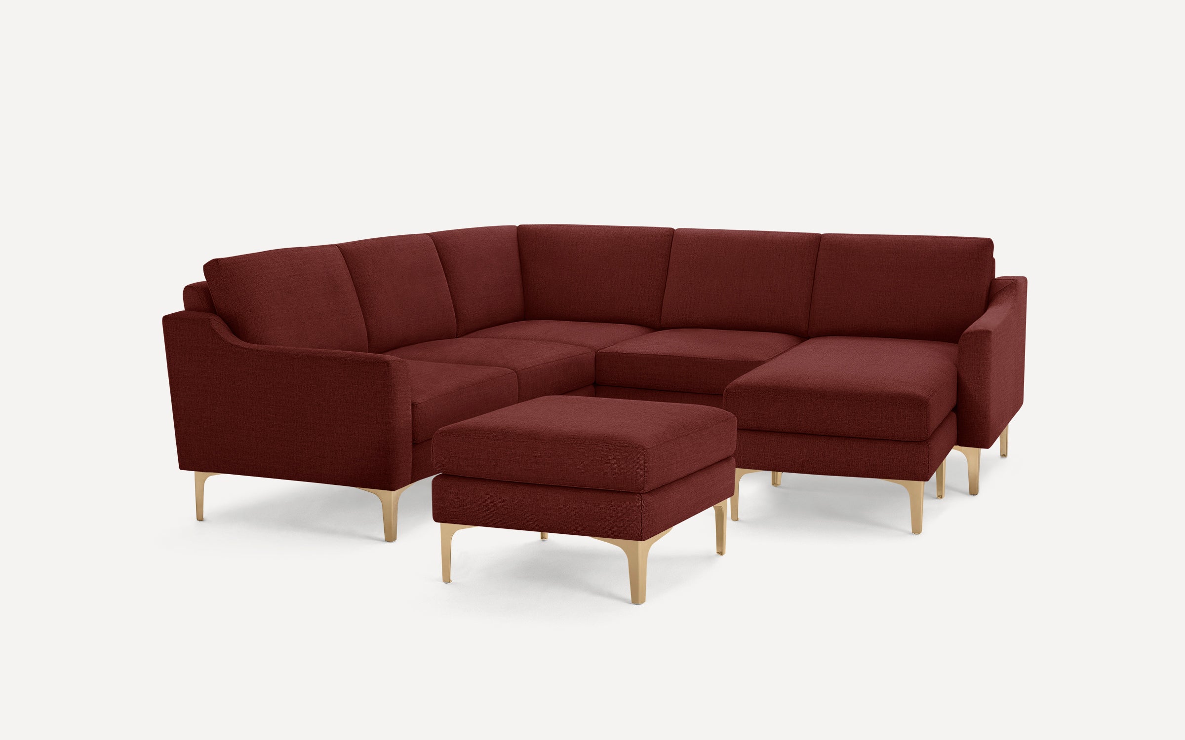 Nomad 5-Seat Corner Sectional with Chaise and Ottoman