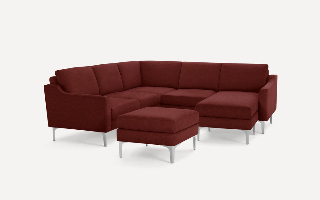 Nomad 5-Seat Corner Sectional with Chaise and Ottoman
