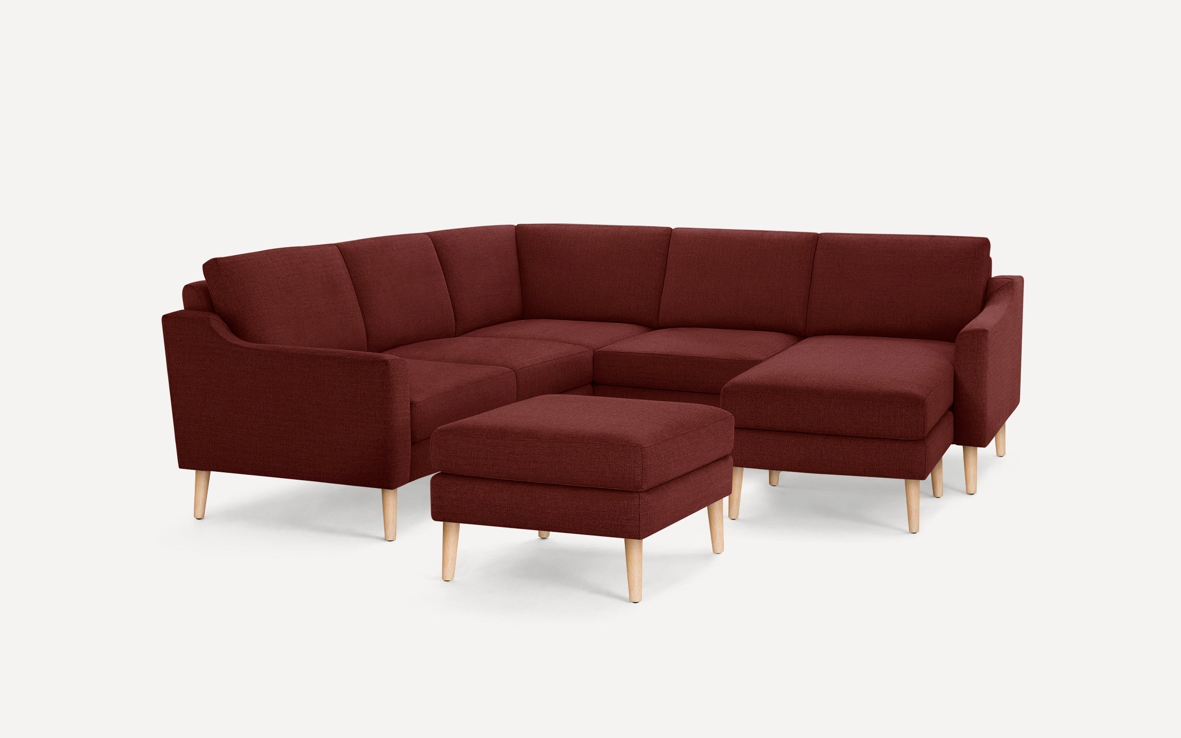 Nomad 5-Seat Corner Sectional with Chaise and Ottoman