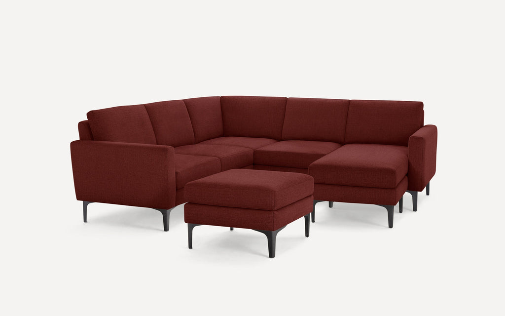 Nomad 5-Seat Corner Sectional with Chaise and Ottoman
