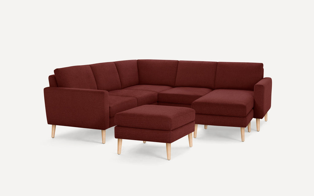 Nomad 5-Seat Corner Sectional with Chaise and Ottoman