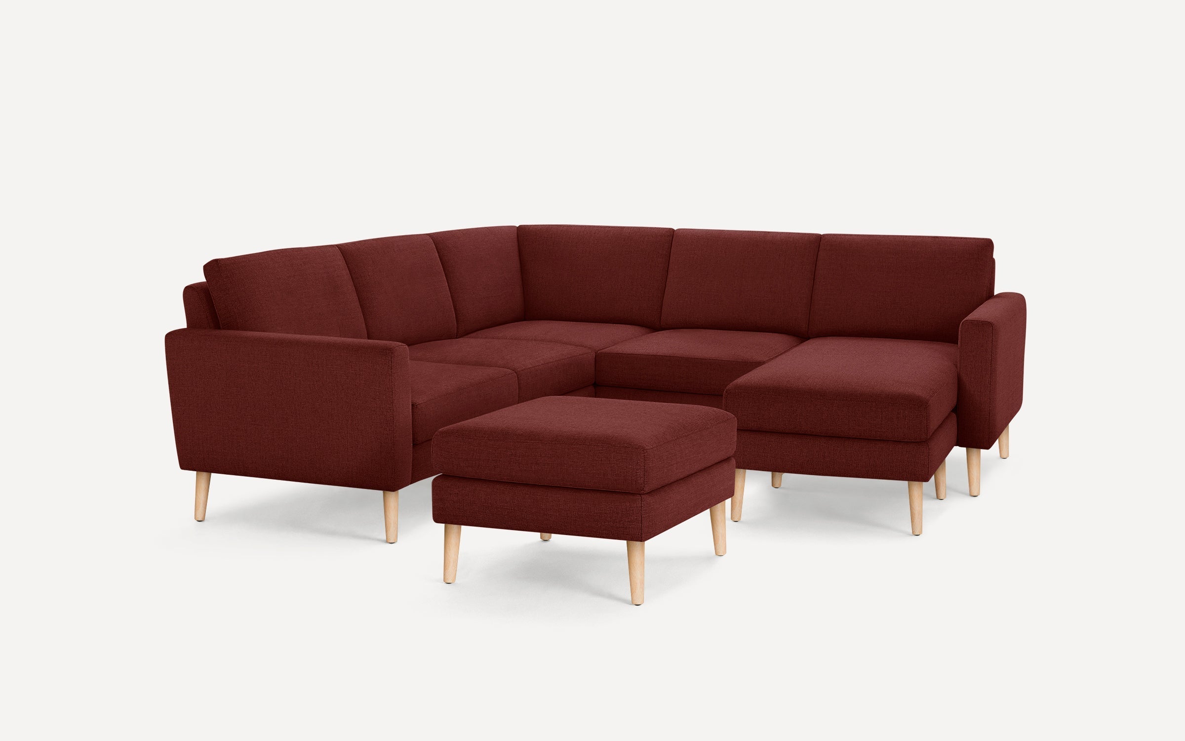Nomad 5-Seat Corner Sectional with Chaise and Ottoman