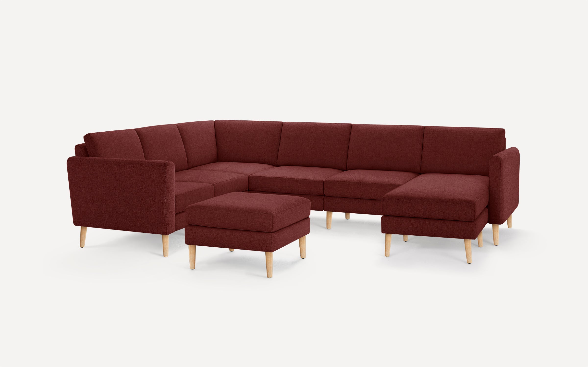 Nomad 6-Seat Corner Sectional with Chaise and Ottoman