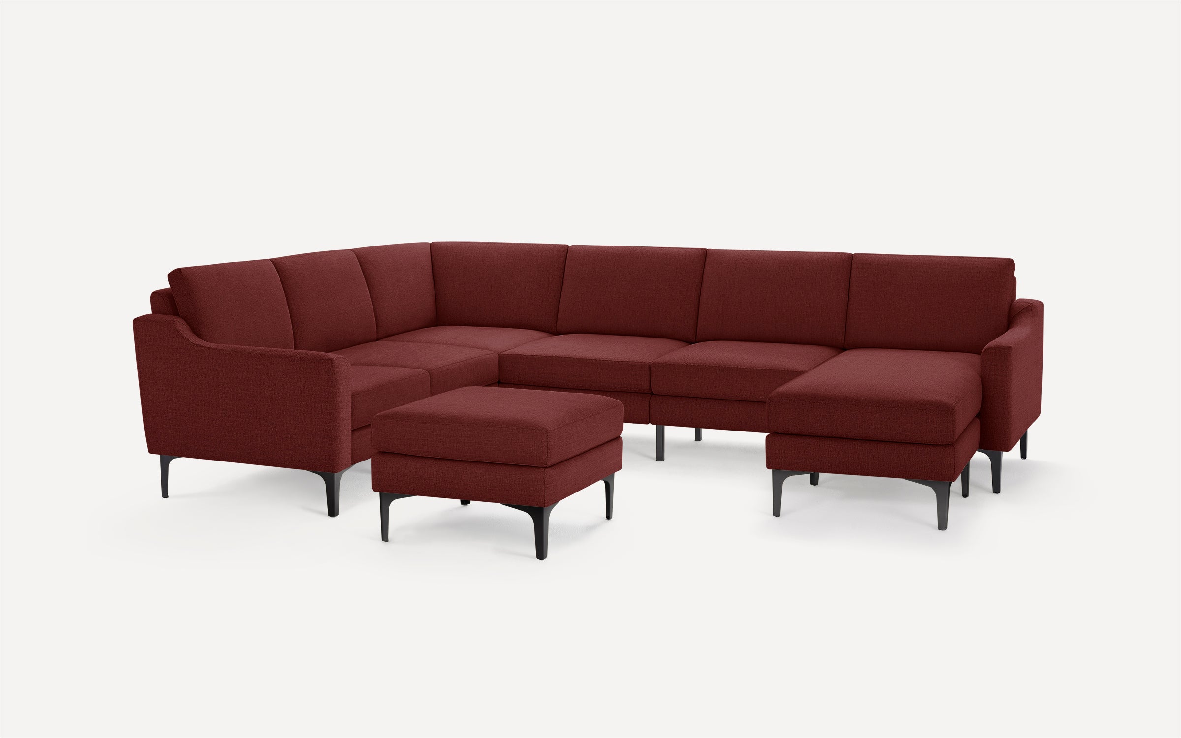 Nomad 6-Seat Corner Sectional with Chaise and Ottoman