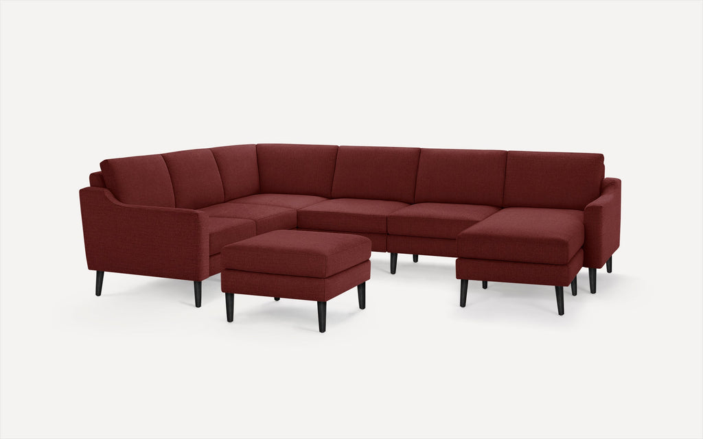 Nomad 6-Seat Corner Sectional with Chaise and Ottoman