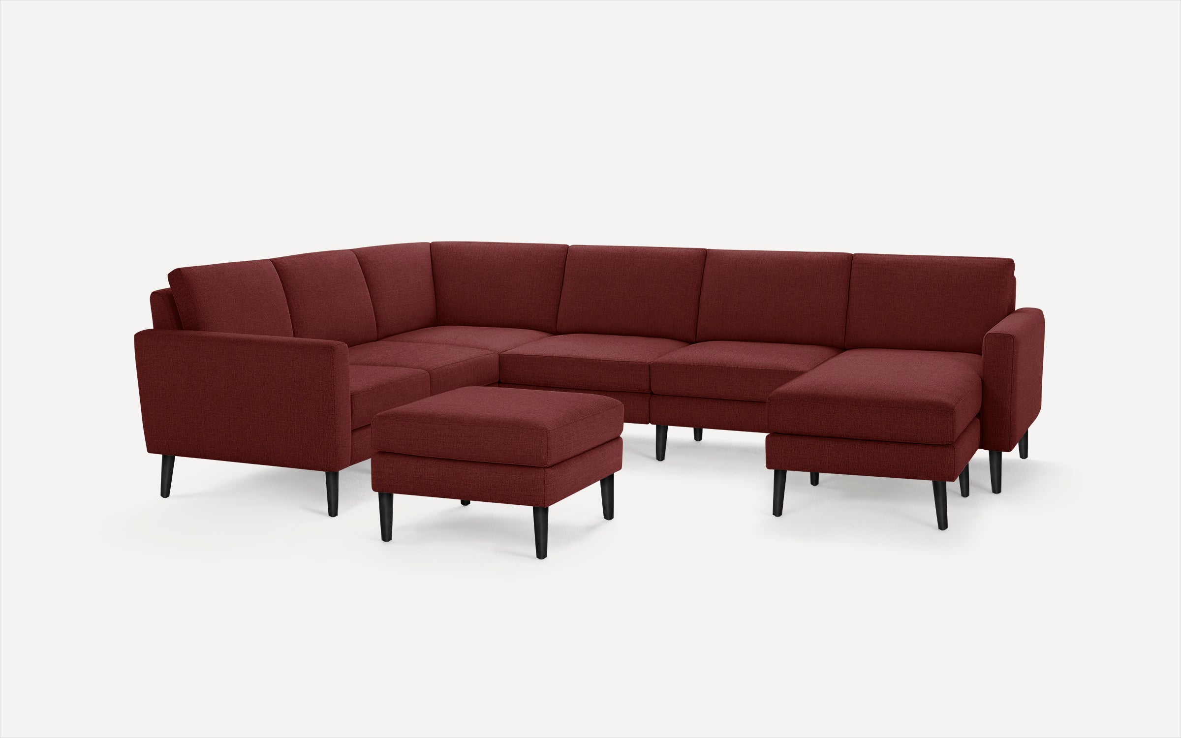 Nomad 6-Seat Corner Sectional with Chaise and Ottoman