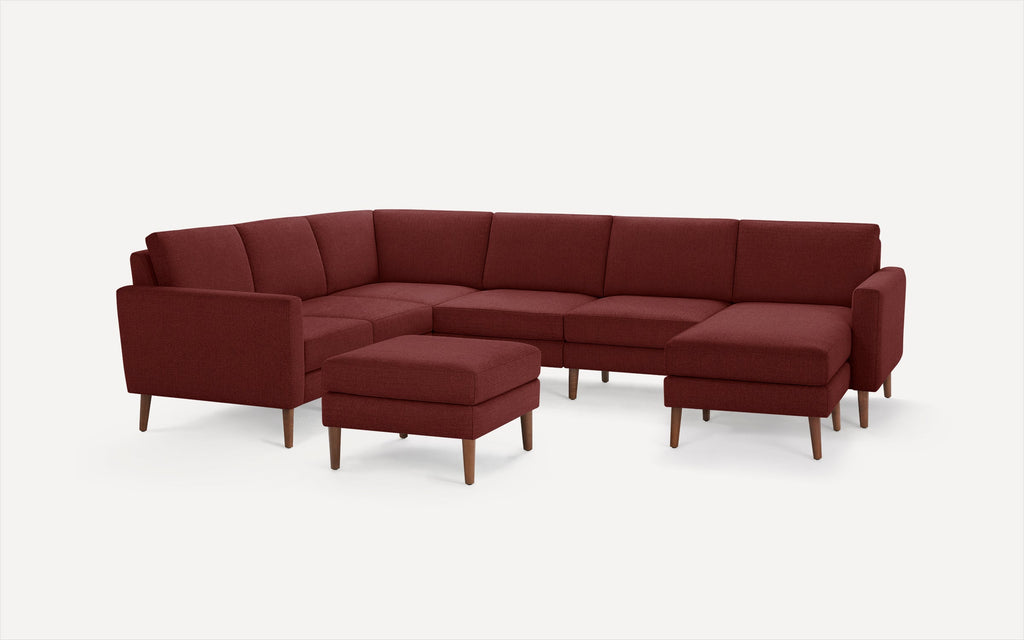 Nomad 6-Seat Corner Sectional with Chaise and Ottoman