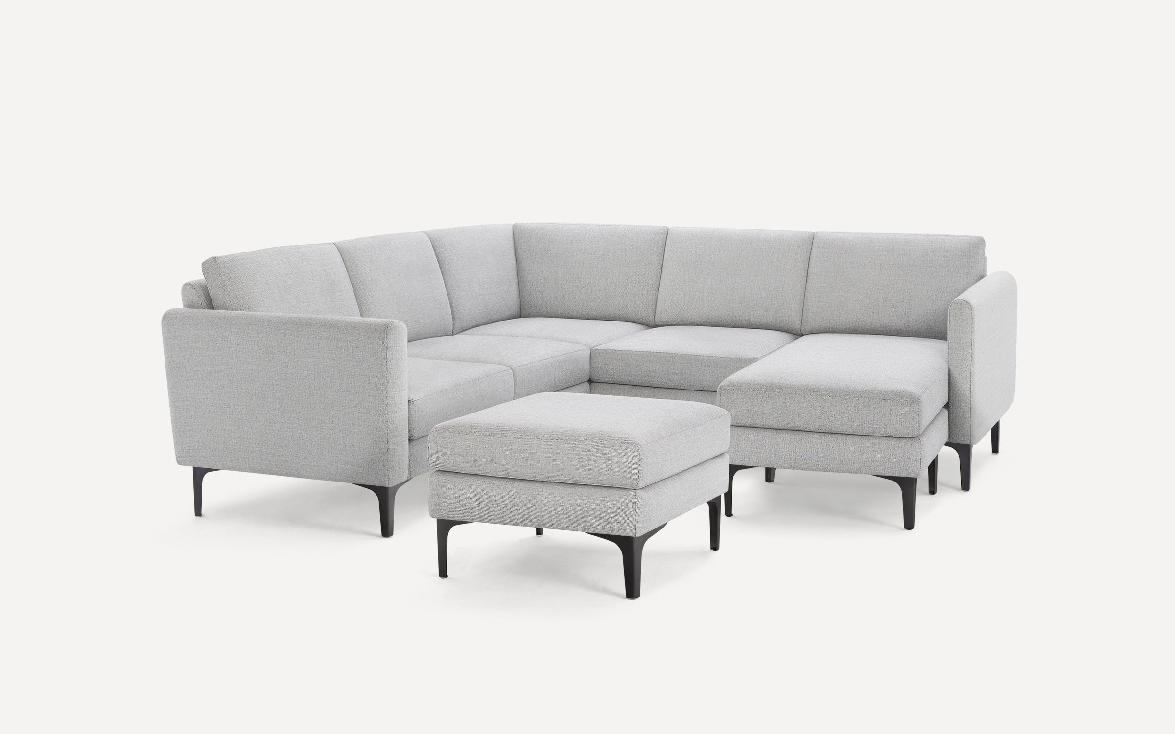 Nomad 5-Seat Corner Sectional with Chaise and Ottoman
