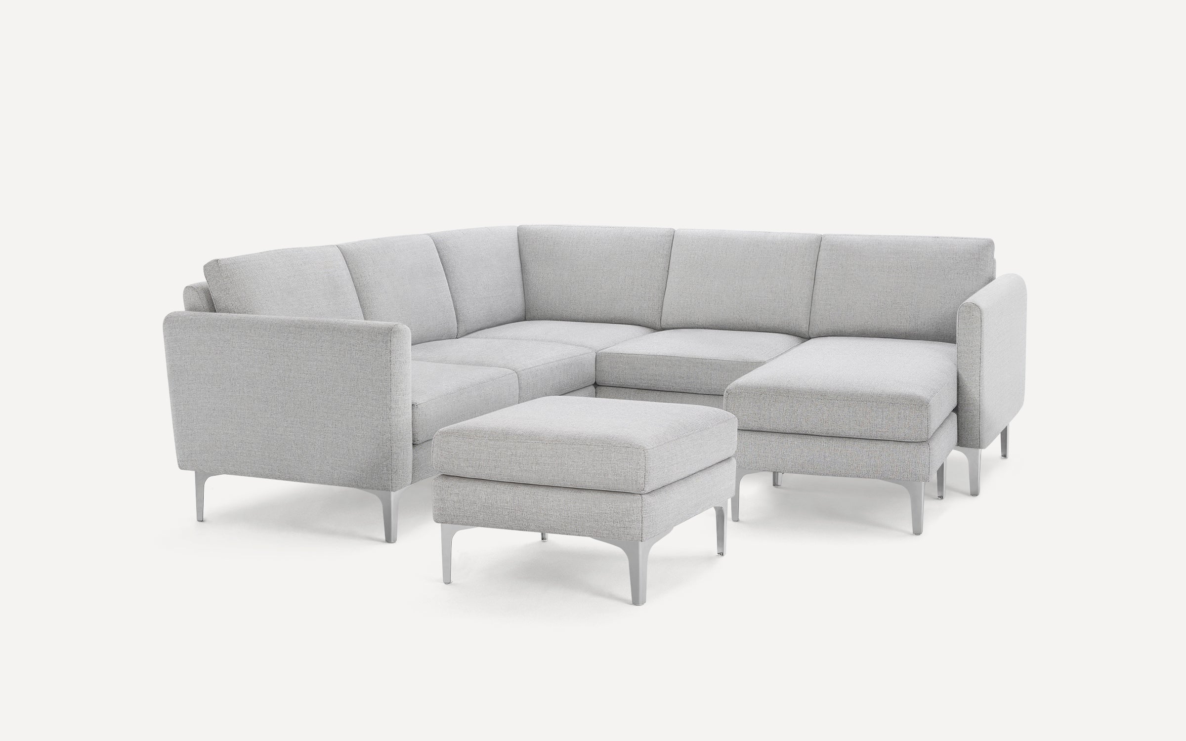 Nomad 5-Seat Corner Sectional with Chaise and Ottoman