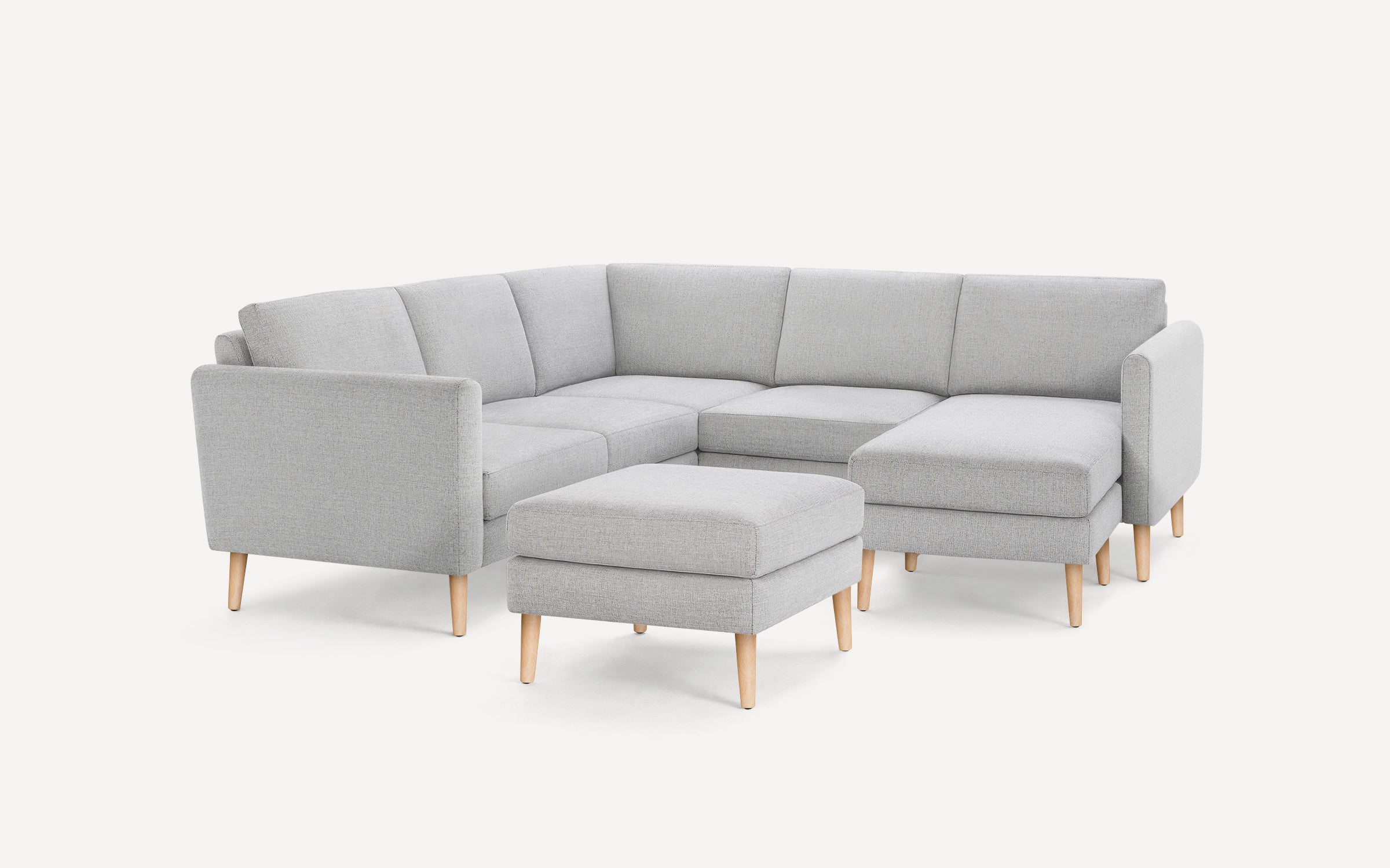 Nomad 5-Seat Corner Sectional with Chaise and Ottoman
