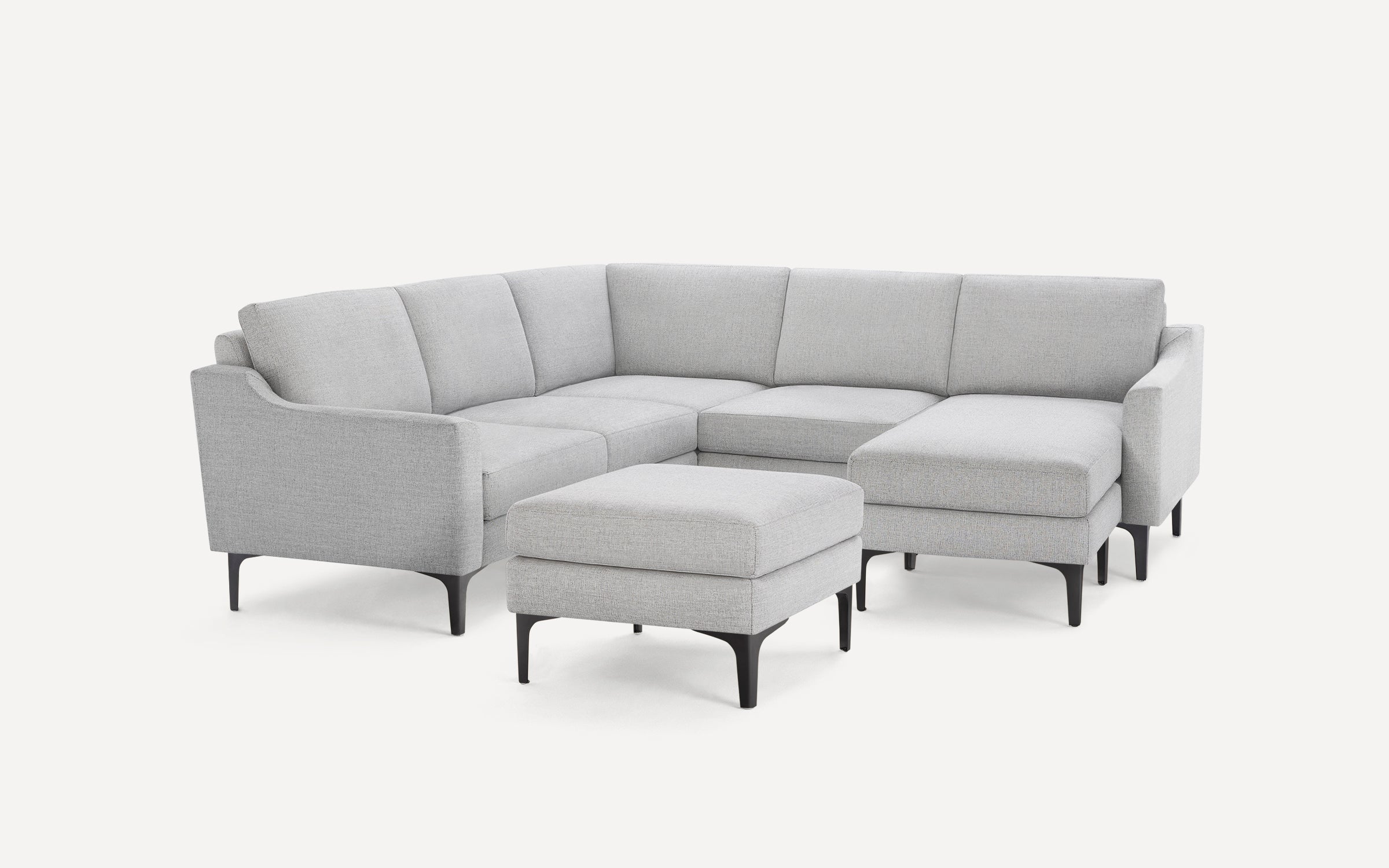 Nomad 5-Seat Corner Sectional with Chaise and Ottoman