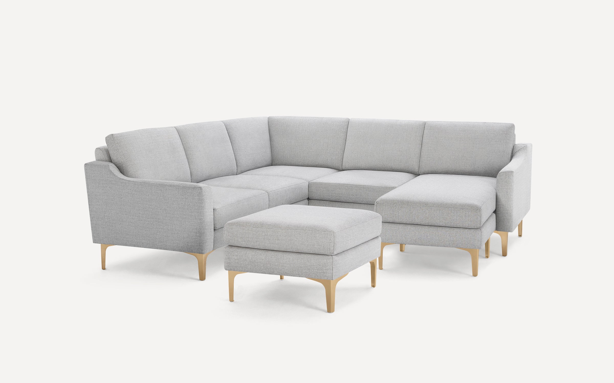 Nomad 5-Seat Corner Sectional with Chaise and Ottoman