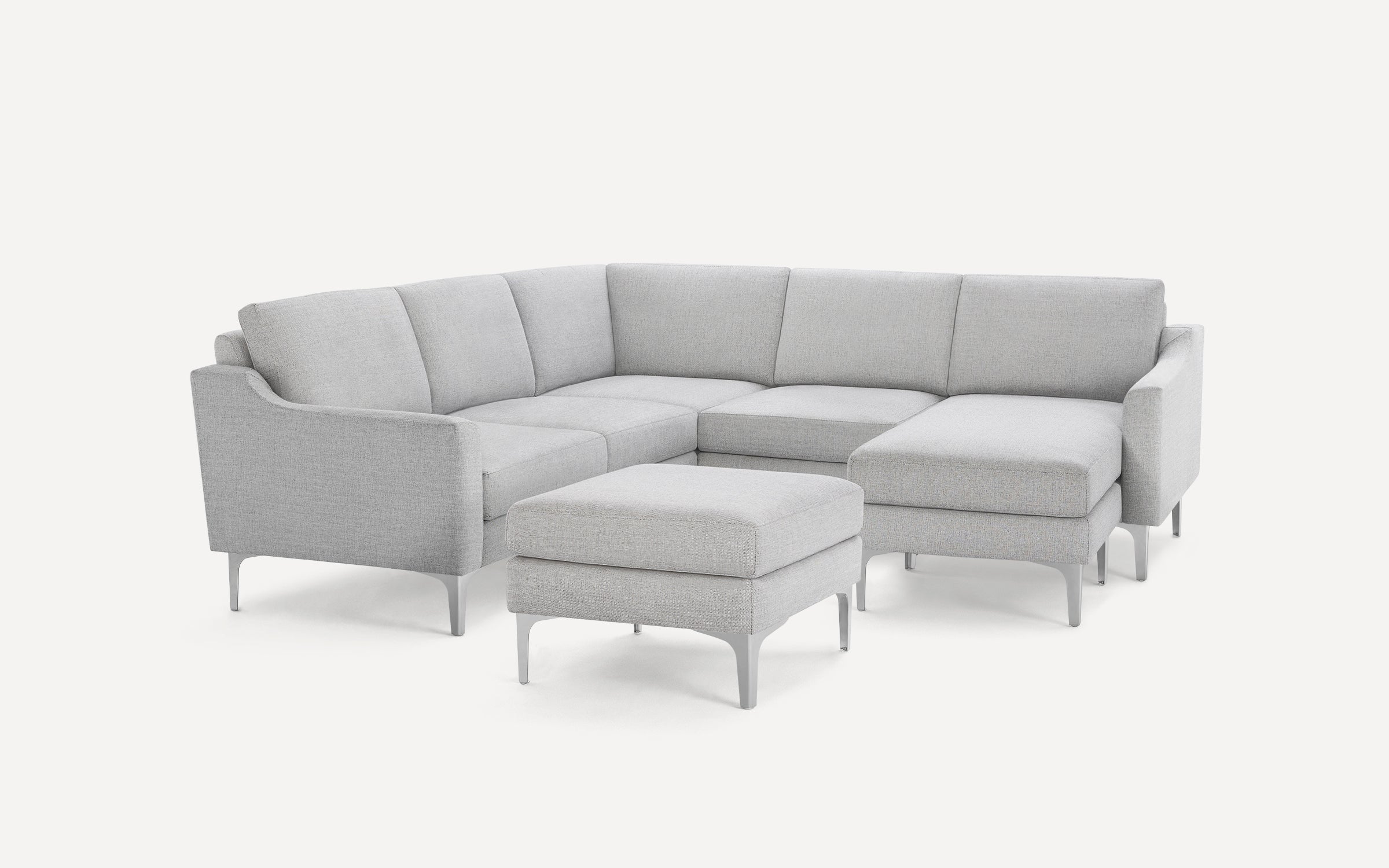 Nomad 5-Seat Corner Sectional with Chaise and Ottoman