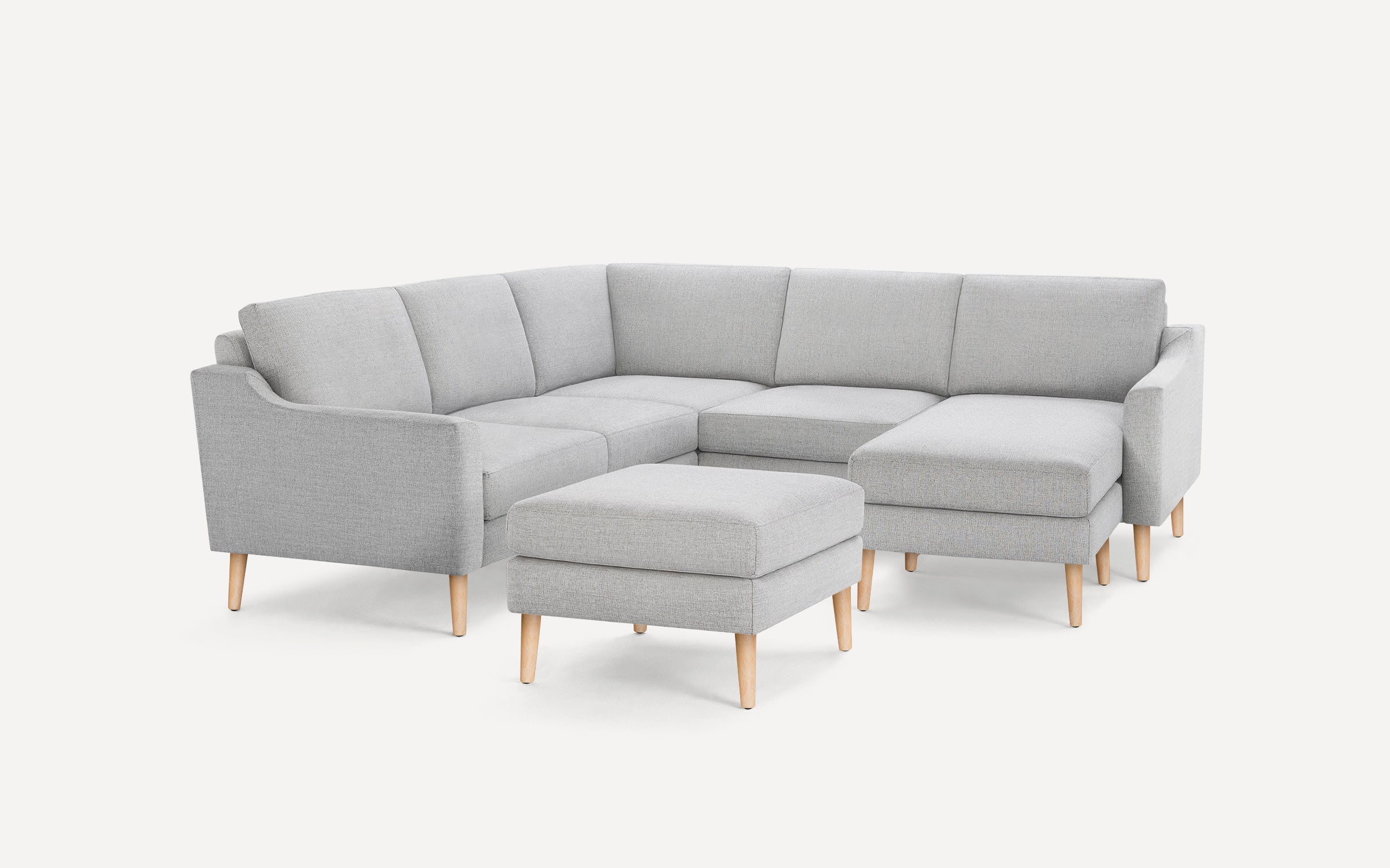Nomad 5-Seat Corner Sectional with Chaise and Ottoman
