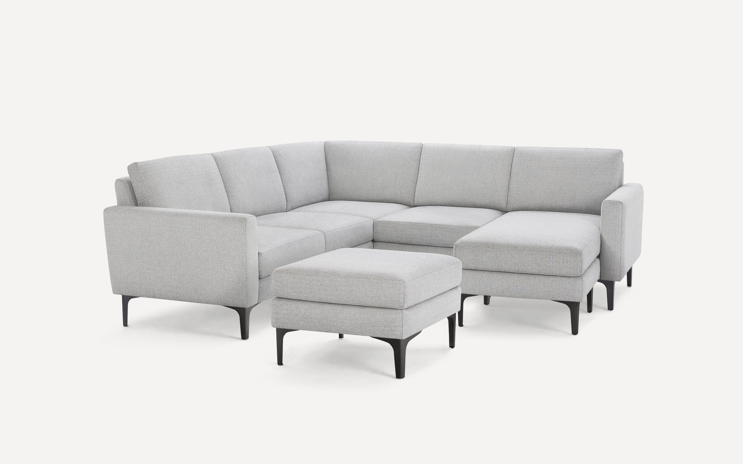 Nomad 5-Seat Corner Sectional with Chaise and Ottoman