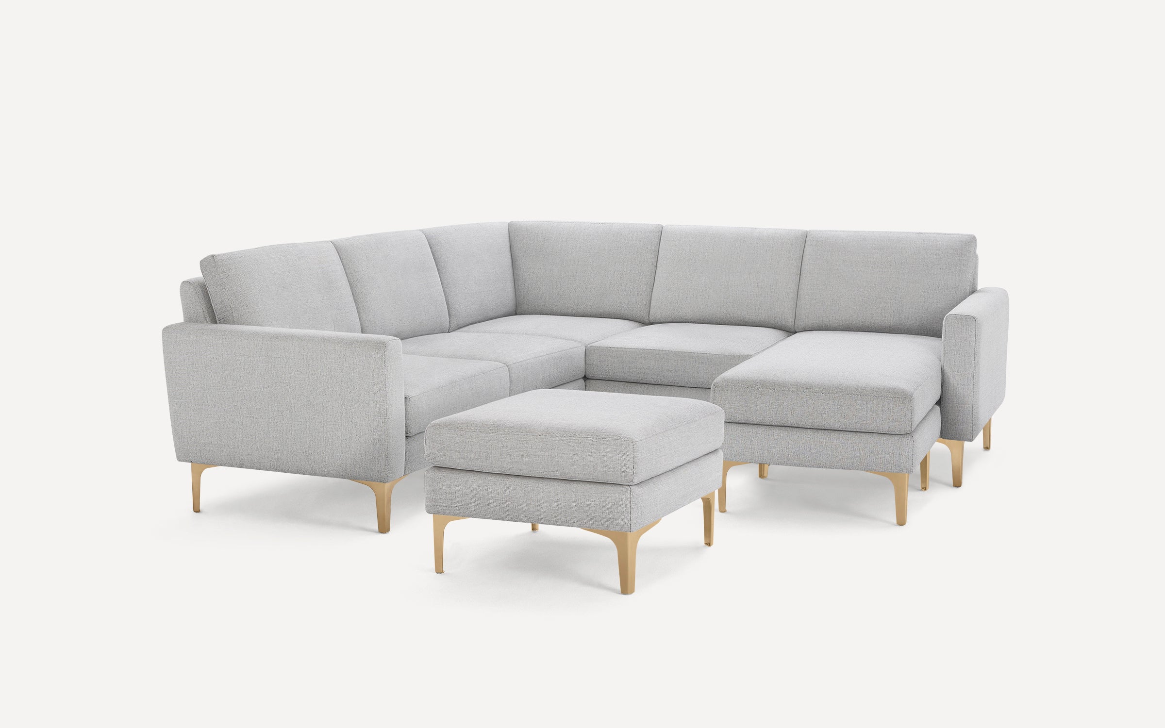 Nomad 5-Seat Corner Sectional with Chaise and Ottoman