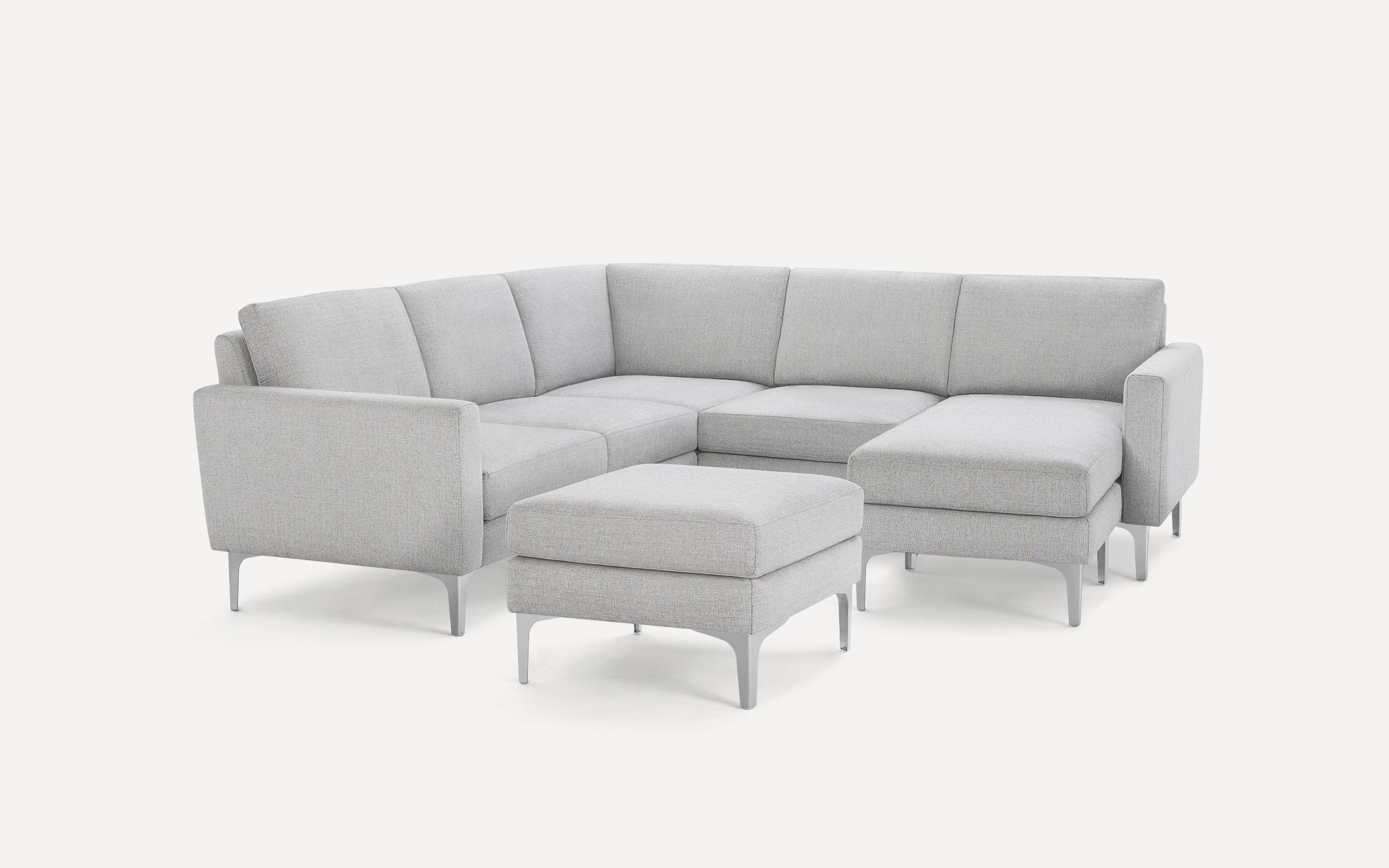 Nomad 5-Seat Corner Sectional with Chaise and Ottoman