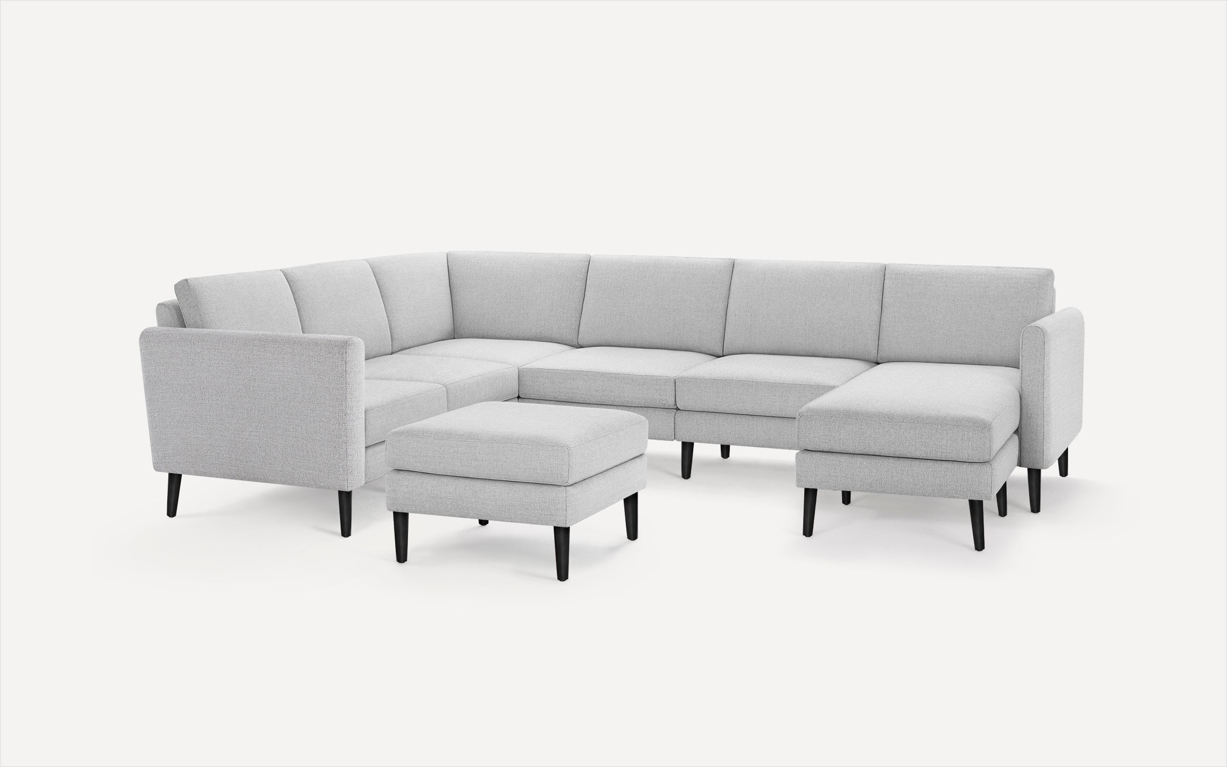 Nomad 6-Seat Corner Sectional with Chaise and Ottoman