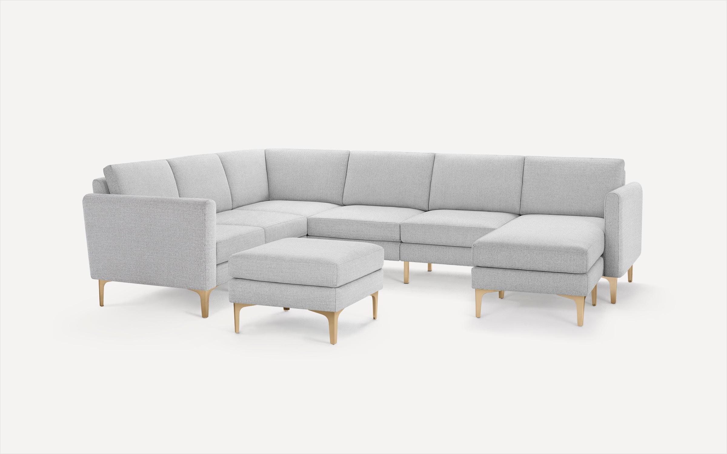 Nomad 6-Seat Corner Sectional with Chaise and Ottoman
