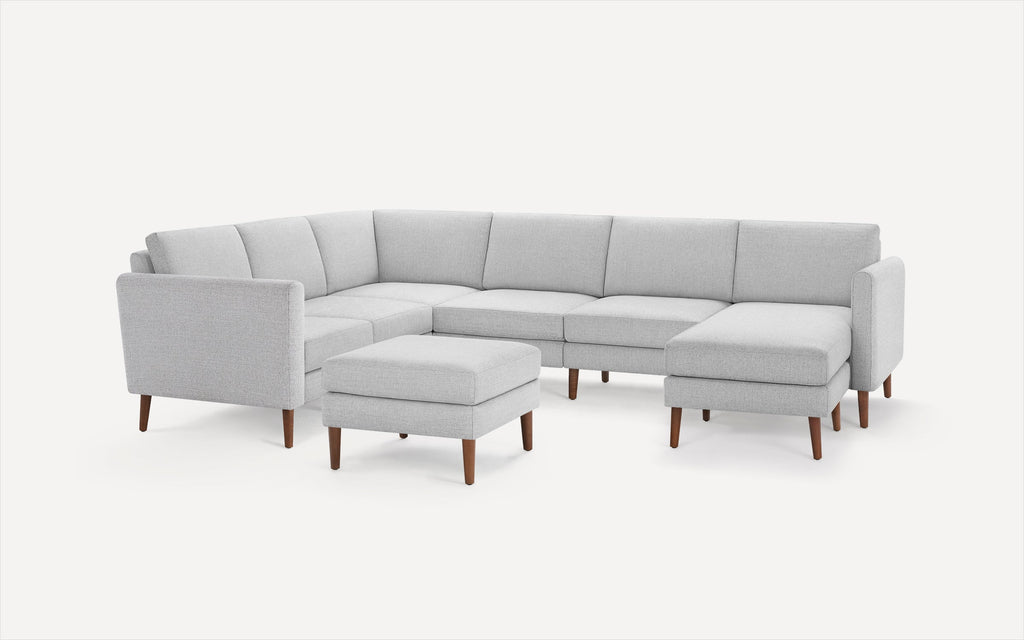 Nomad 6-Seat Corner Sectional with Chaise and Ottoman