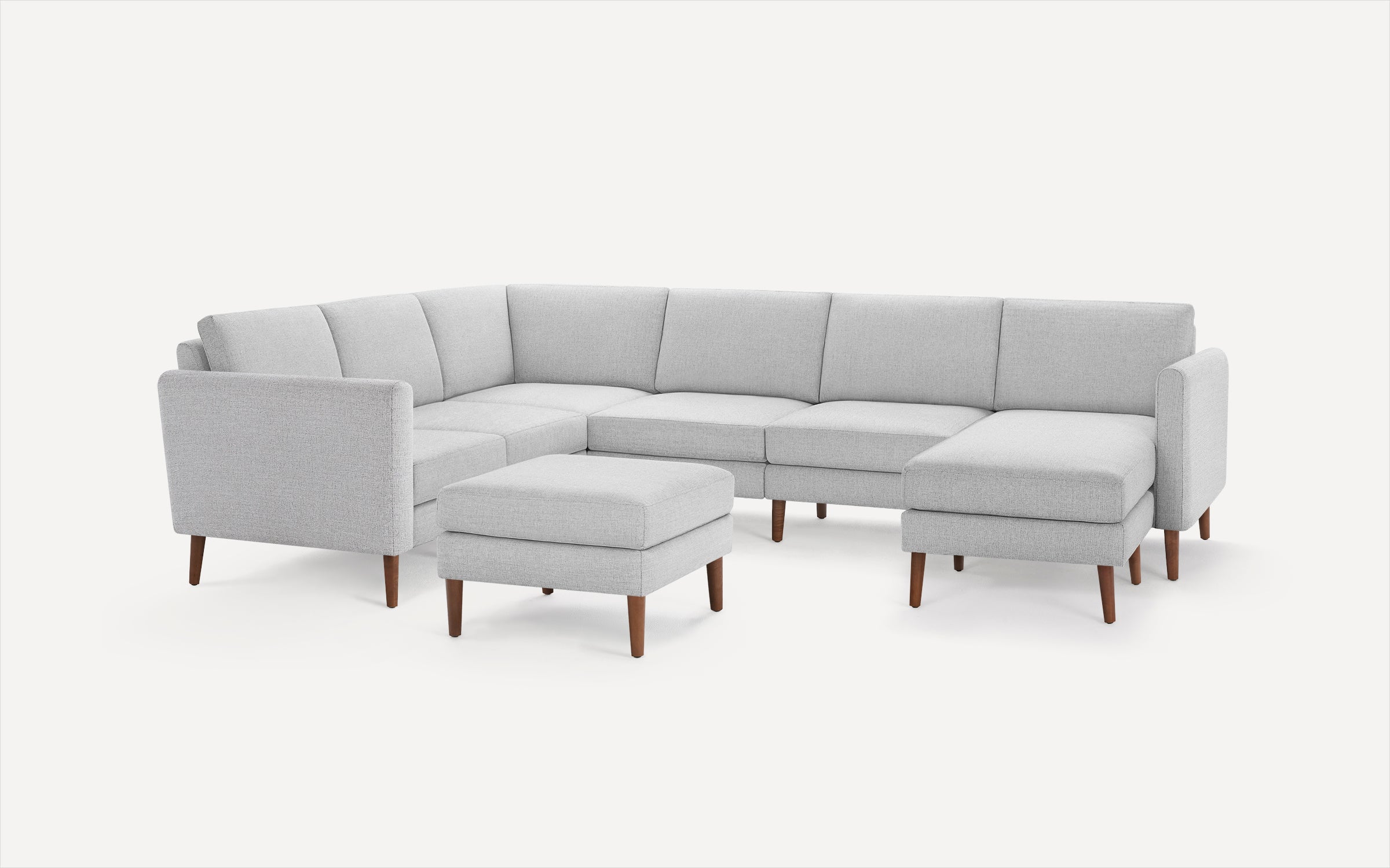 Nomad 6-Seat Corner Sectional with Chaise and Ottoman