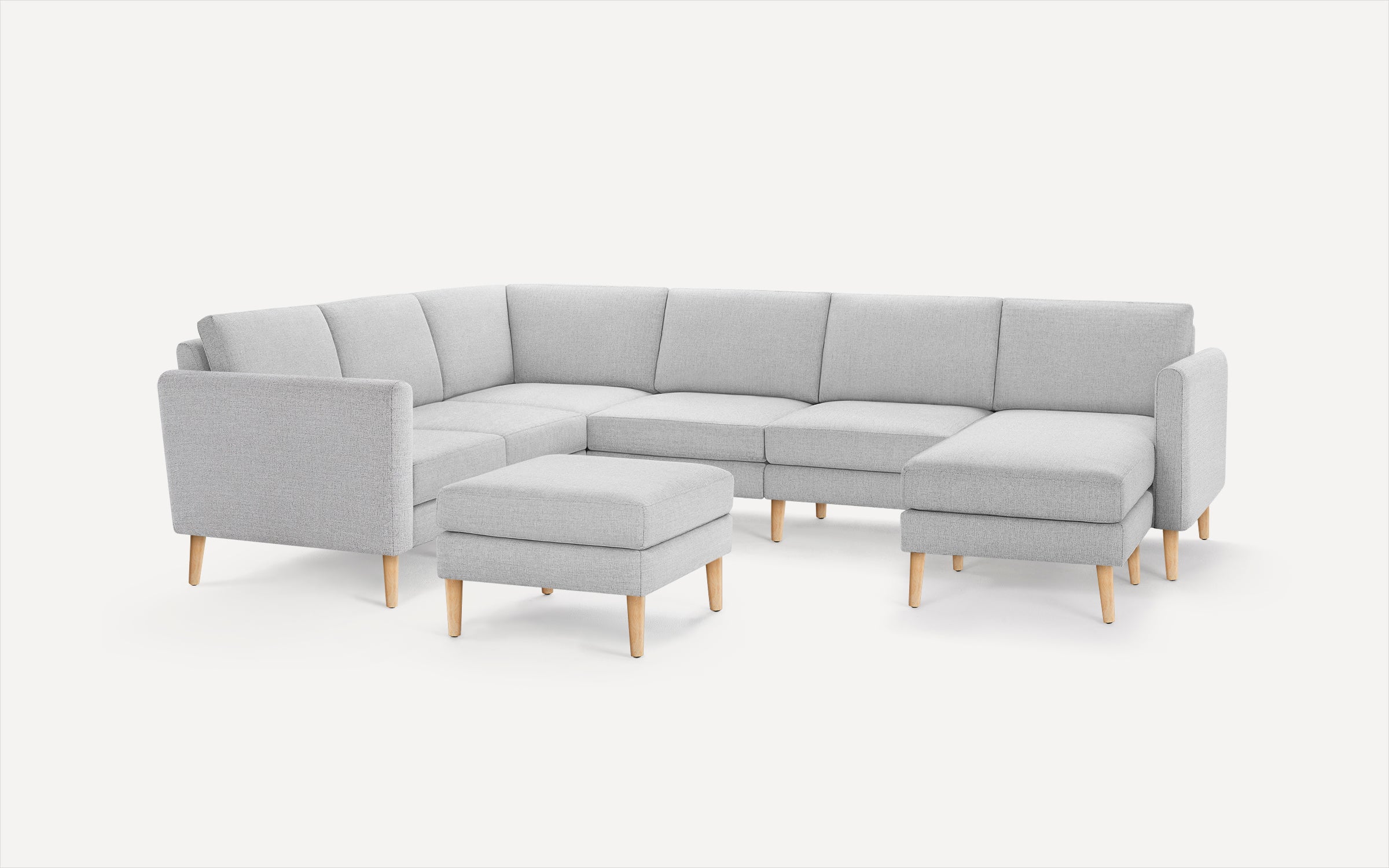 Nomad 6-Seat Corner Sectional with Chaise and Ottoman