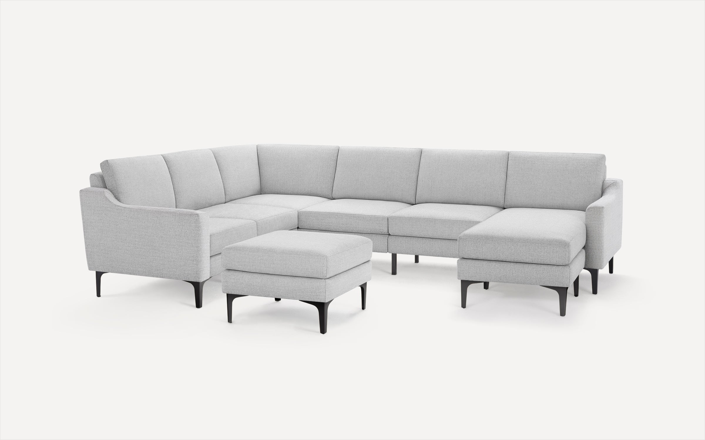 Nomad 6-Seat Corner Sectional with Chaise and Ottoman