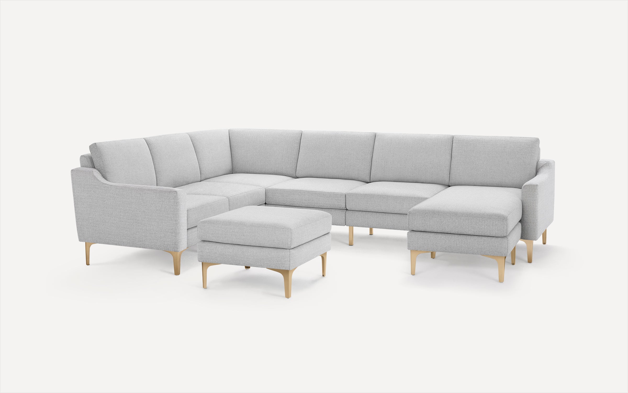 Nomad 6-Seat Corner Sectional with Chaise and Ottoman