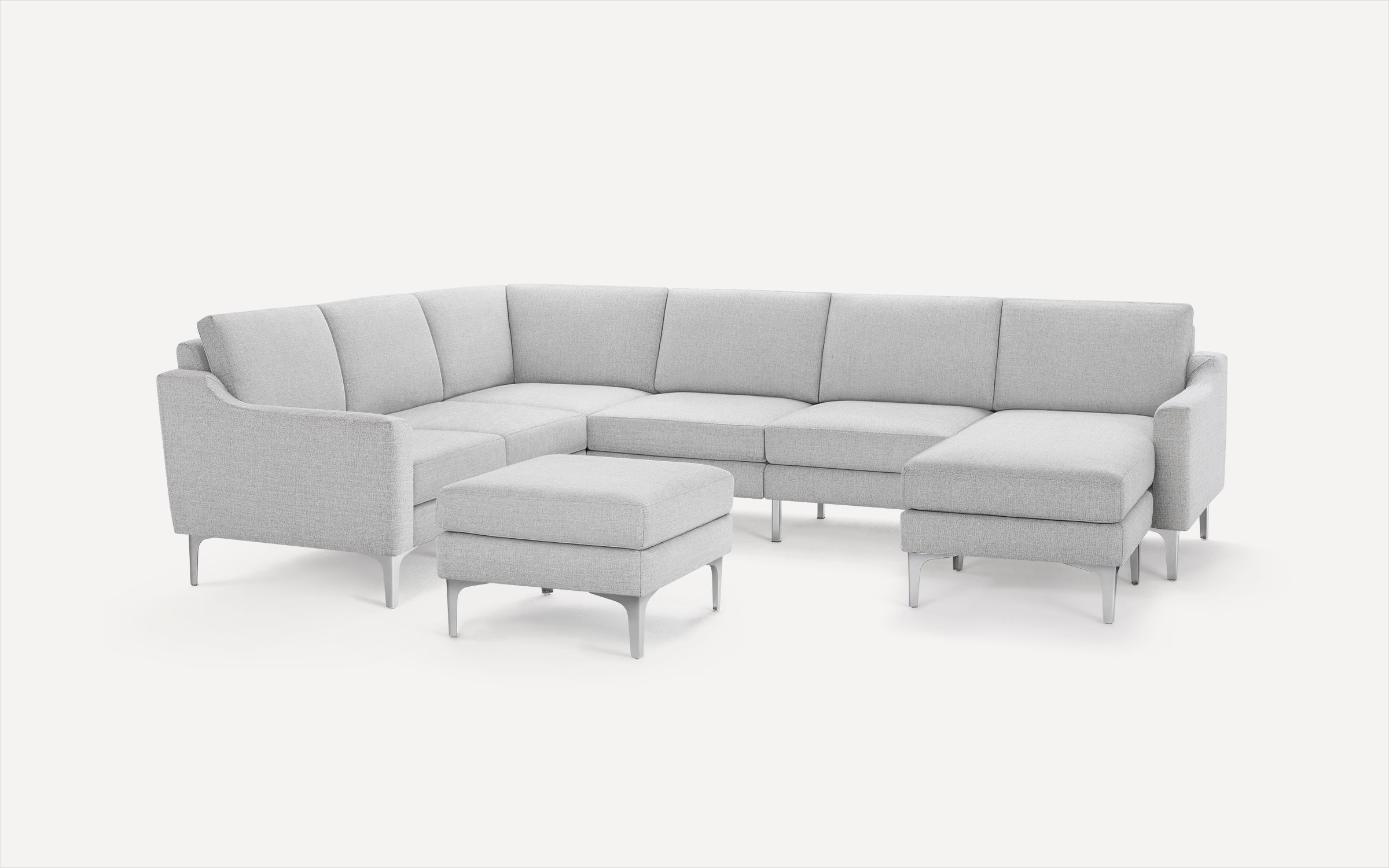 Nomad 6-Seat Corner Sectional with Chaise and Ottoman